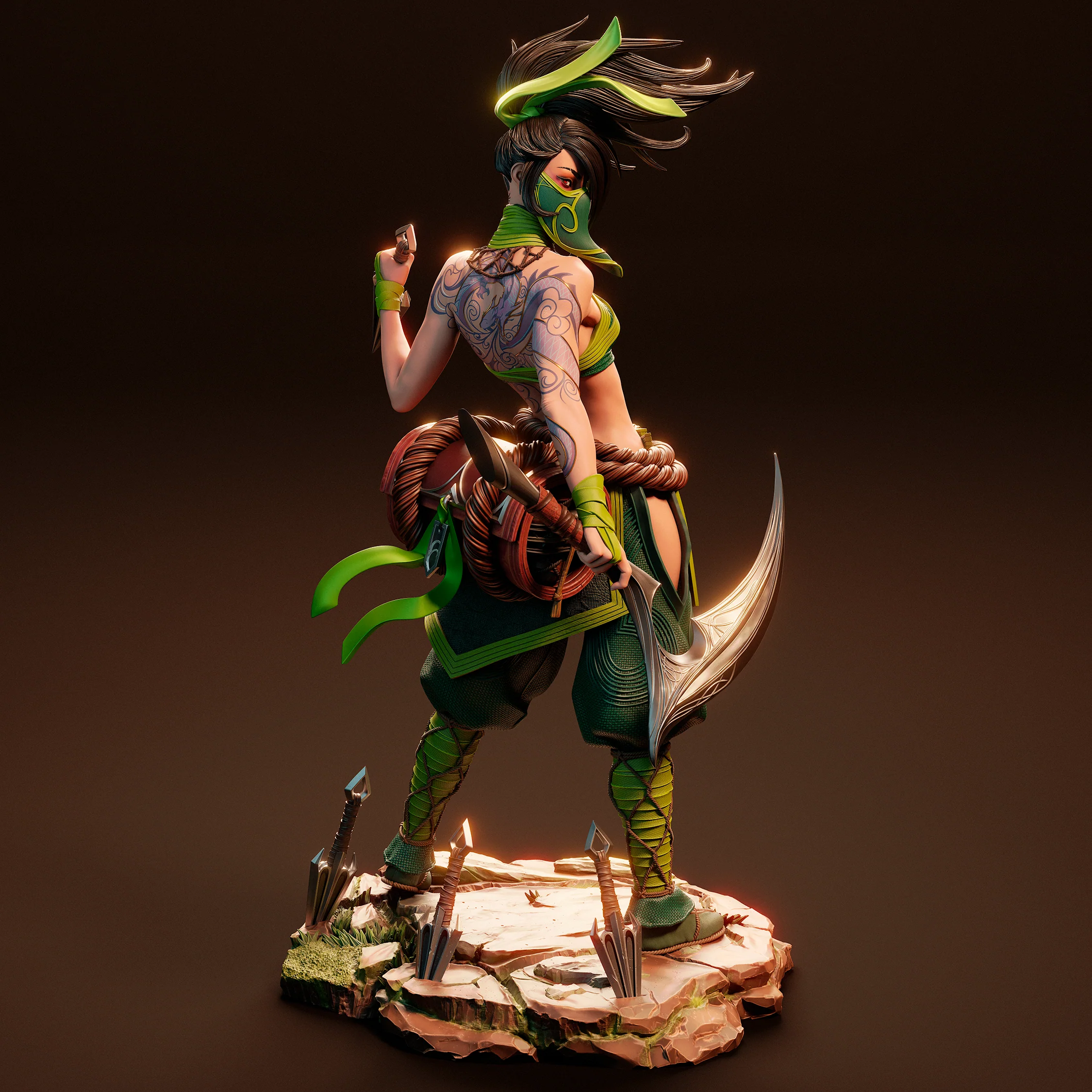 The Rogue Assassin Statue