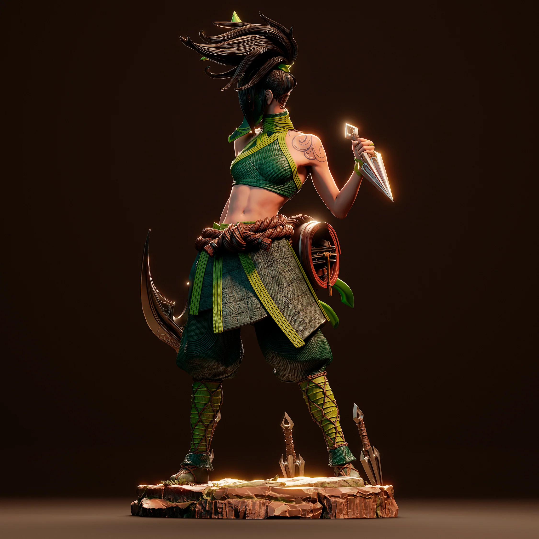 The Rogue Assassin Statue - Image 6