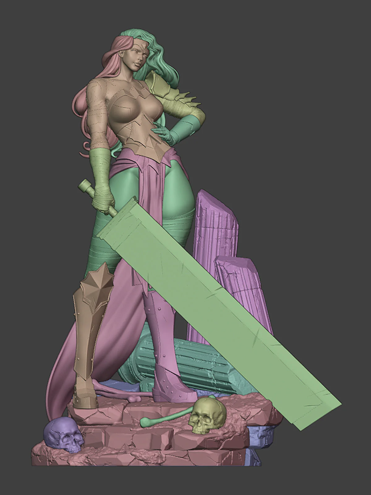 Absolute Warrior Statue - Image 11