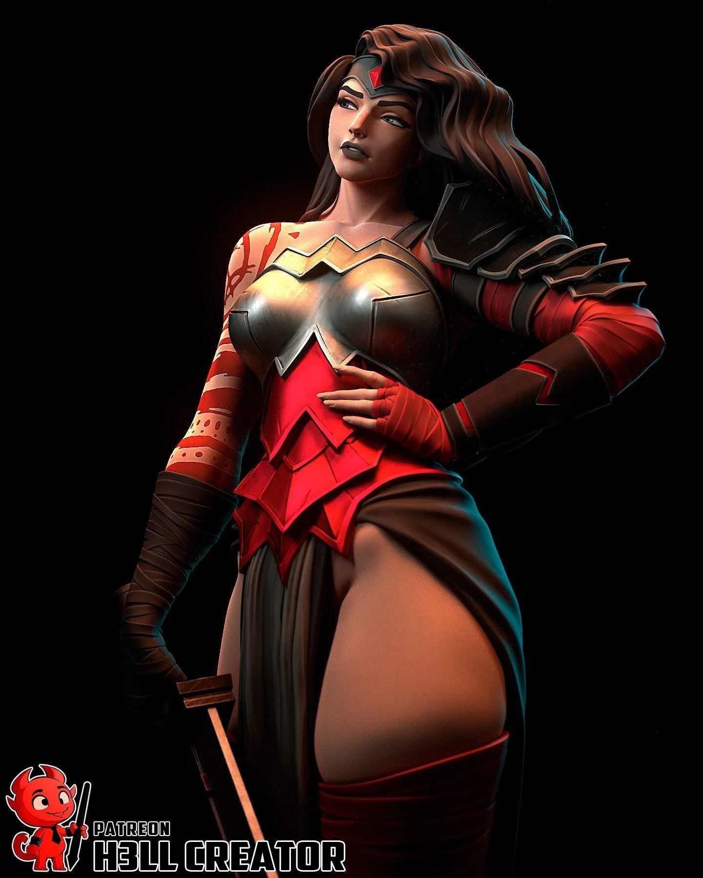 Absolute Warrior Statue - Image 2