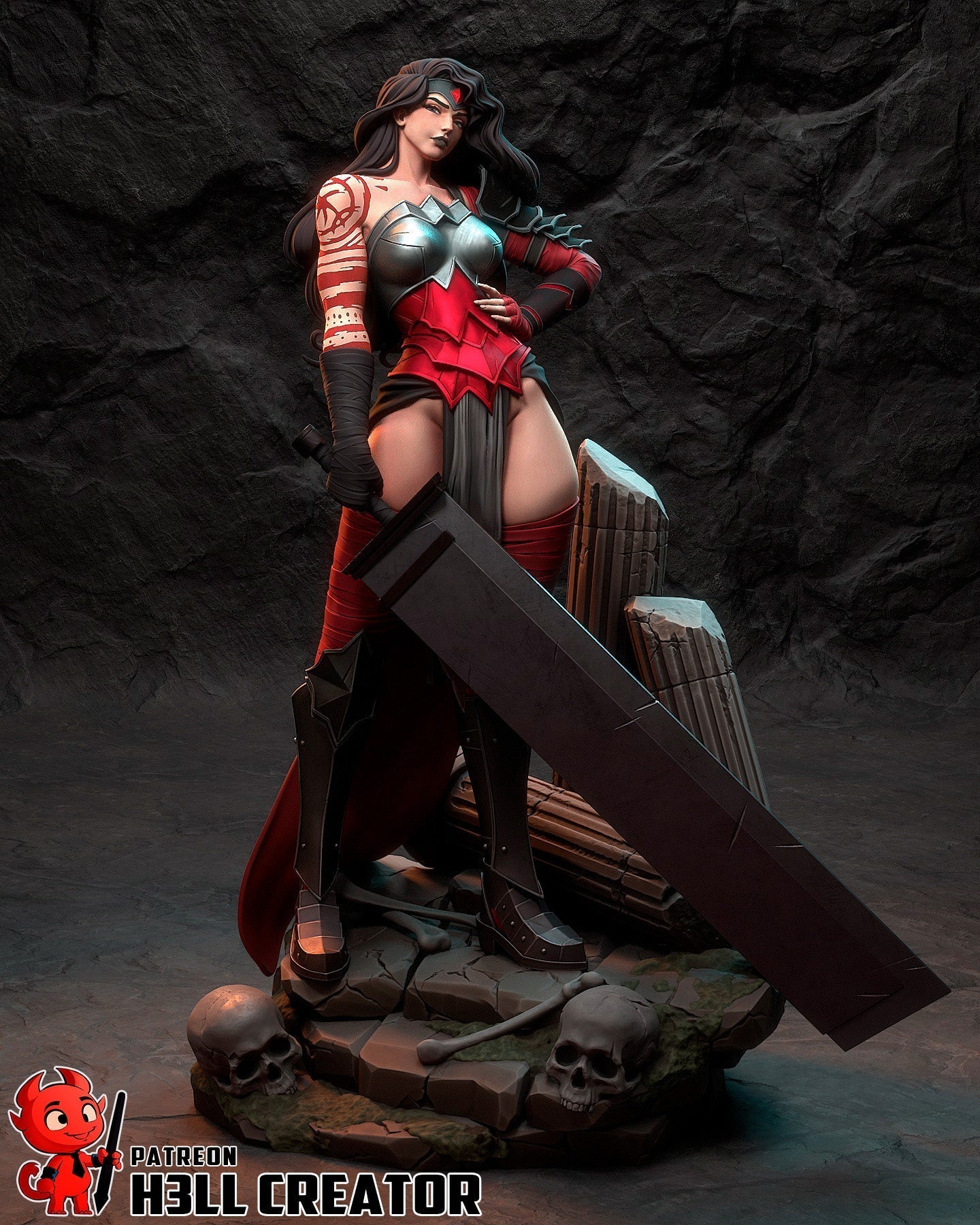 Absolute Warrior Statue - Image 5