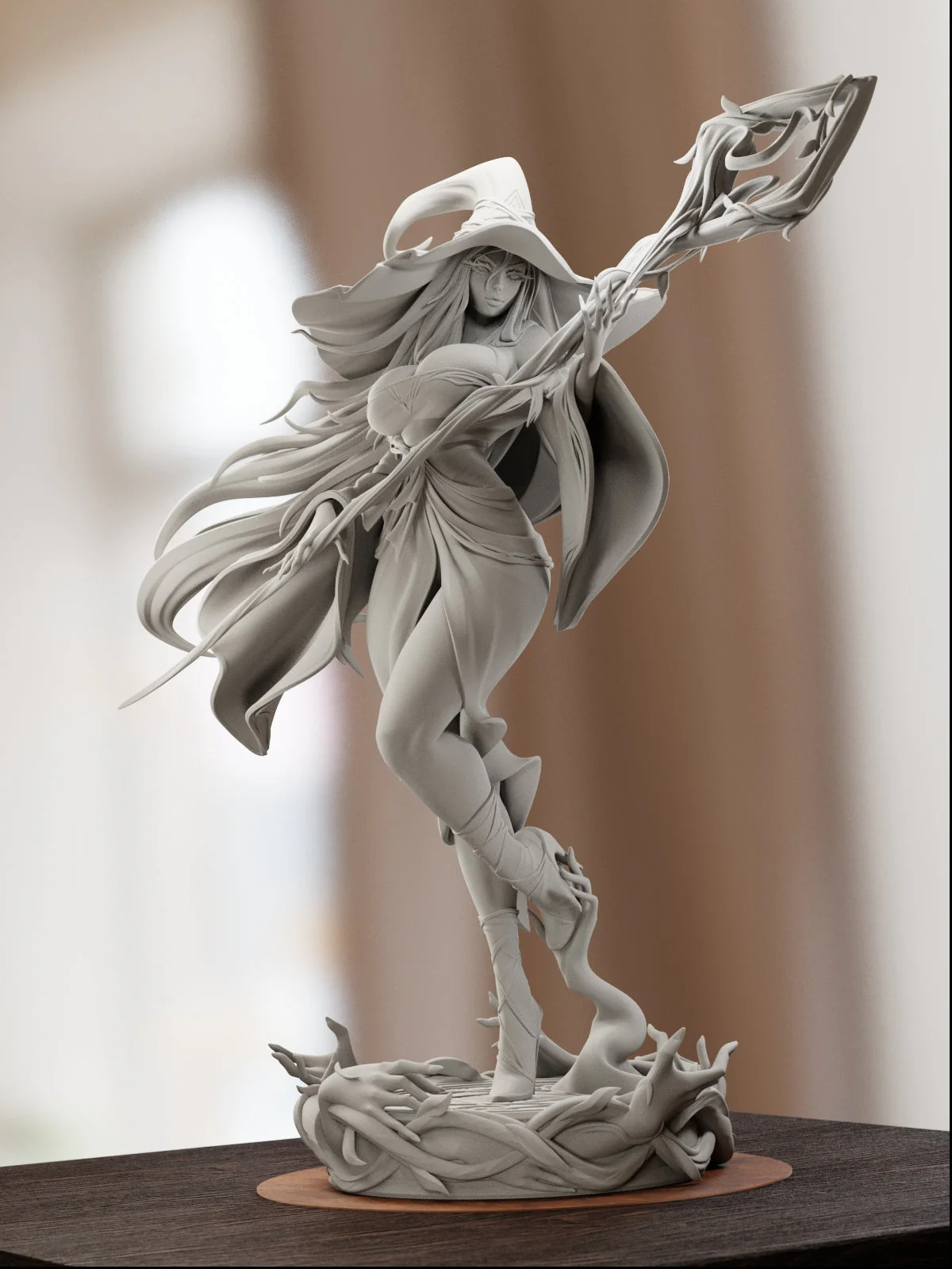 Blade of the Veiled Night Statue - Image 11