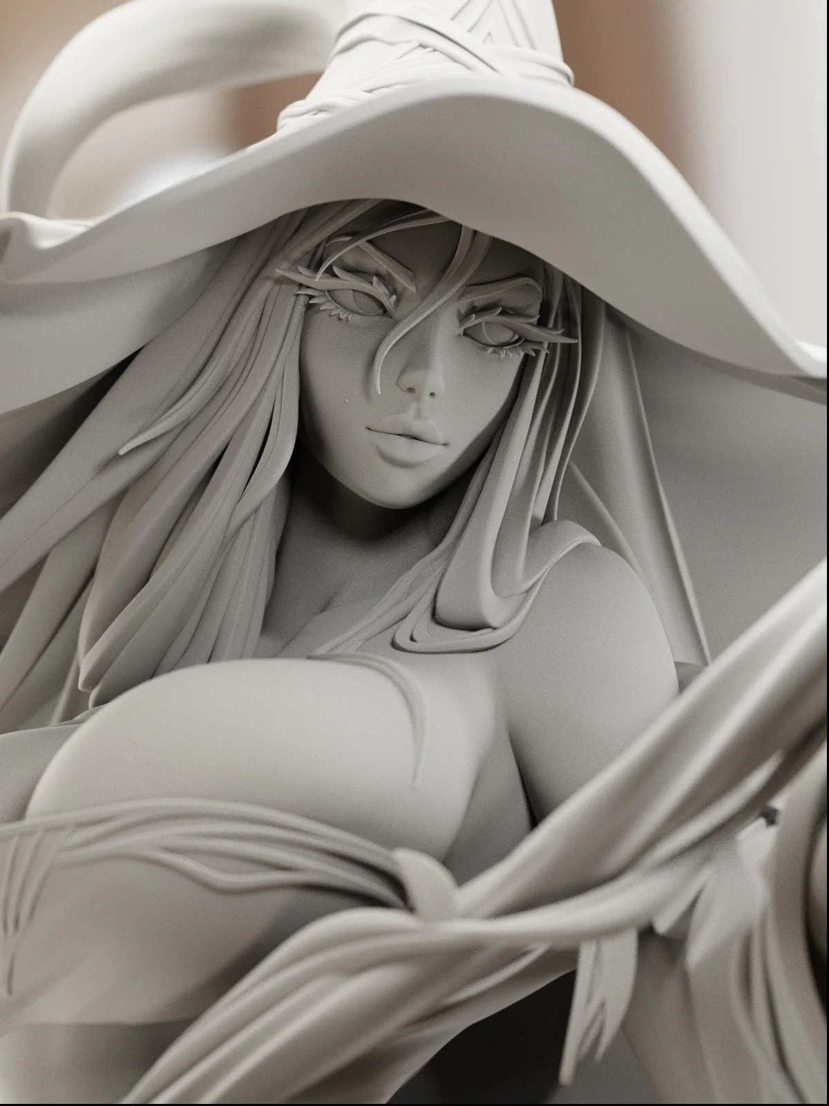 Blade of the Veiled Night Statue - Image 9
