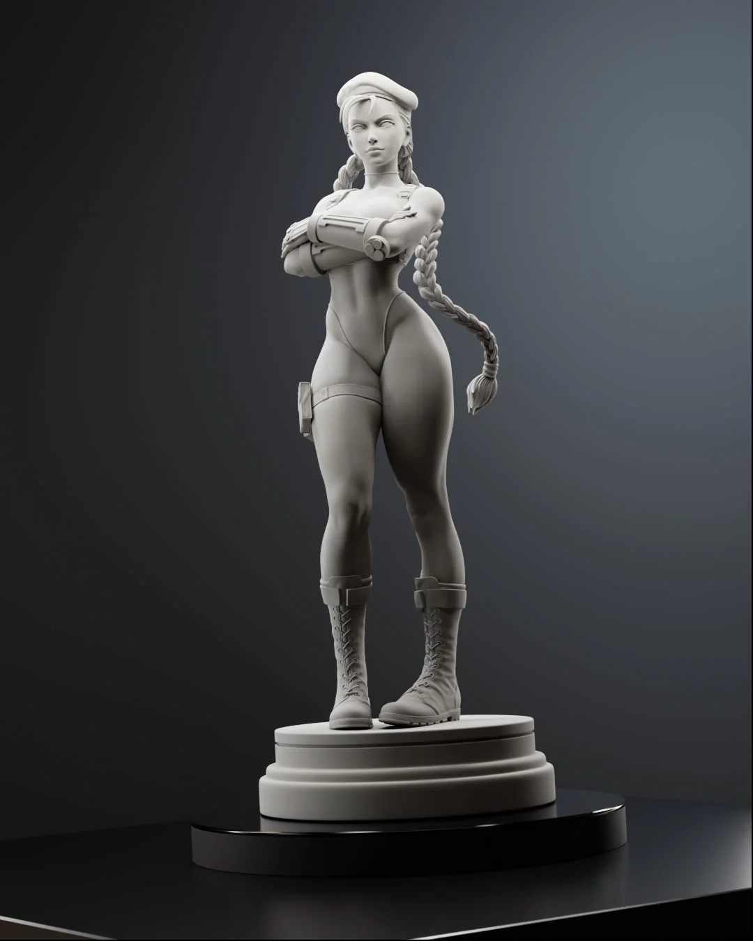 Braided Fighter Statue - Image 10