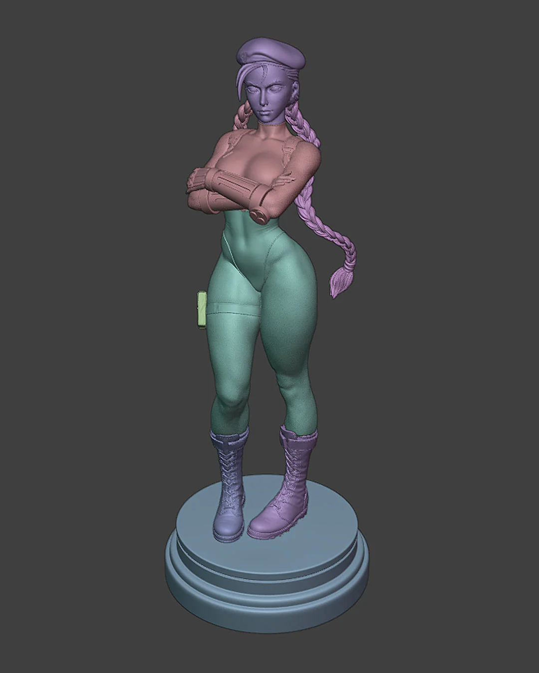 Braided Fighter Statue - Image 9