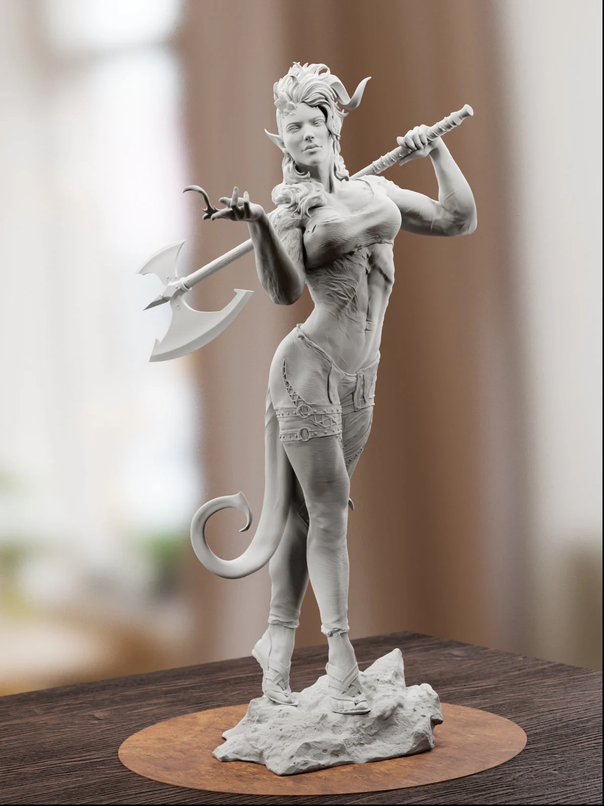 Burning Devil Karlach Statue - Image 11