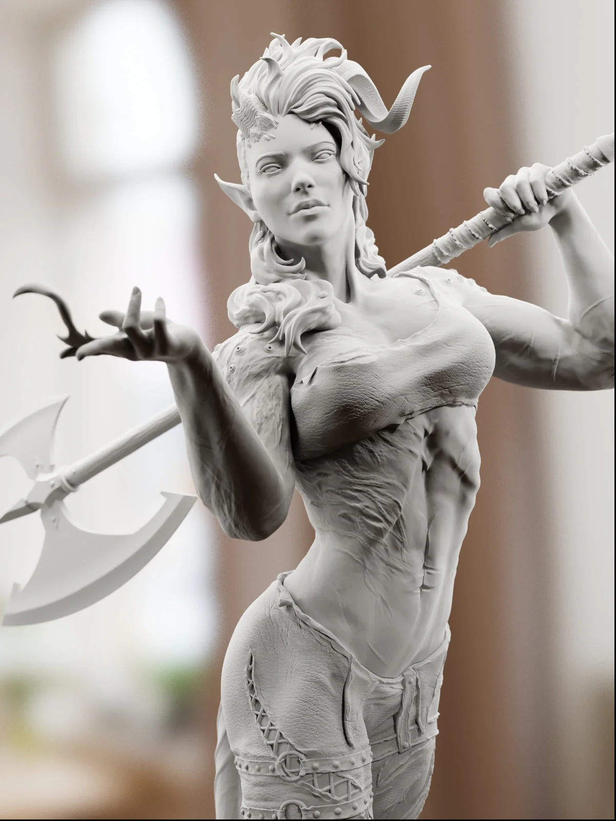 Burning Devil Karlach Statue - Image 2