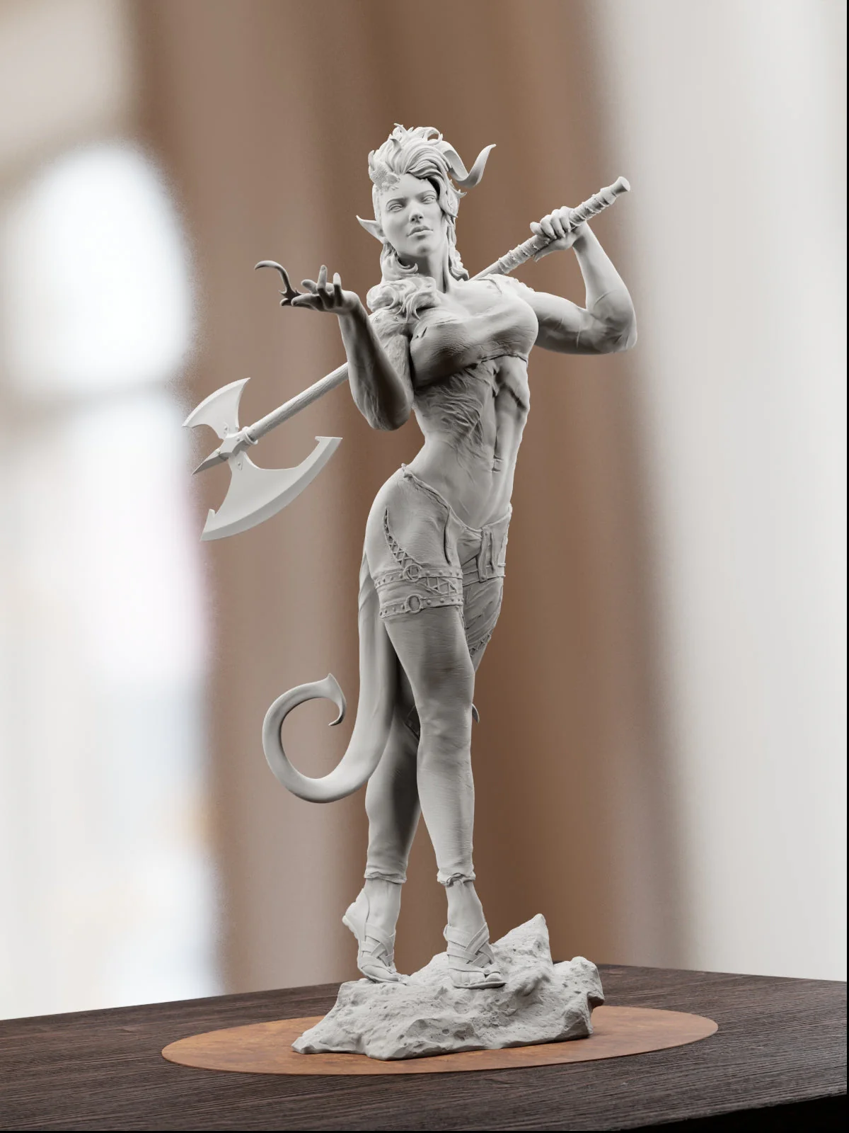 Burning Devil Karlach Statue - Image 7