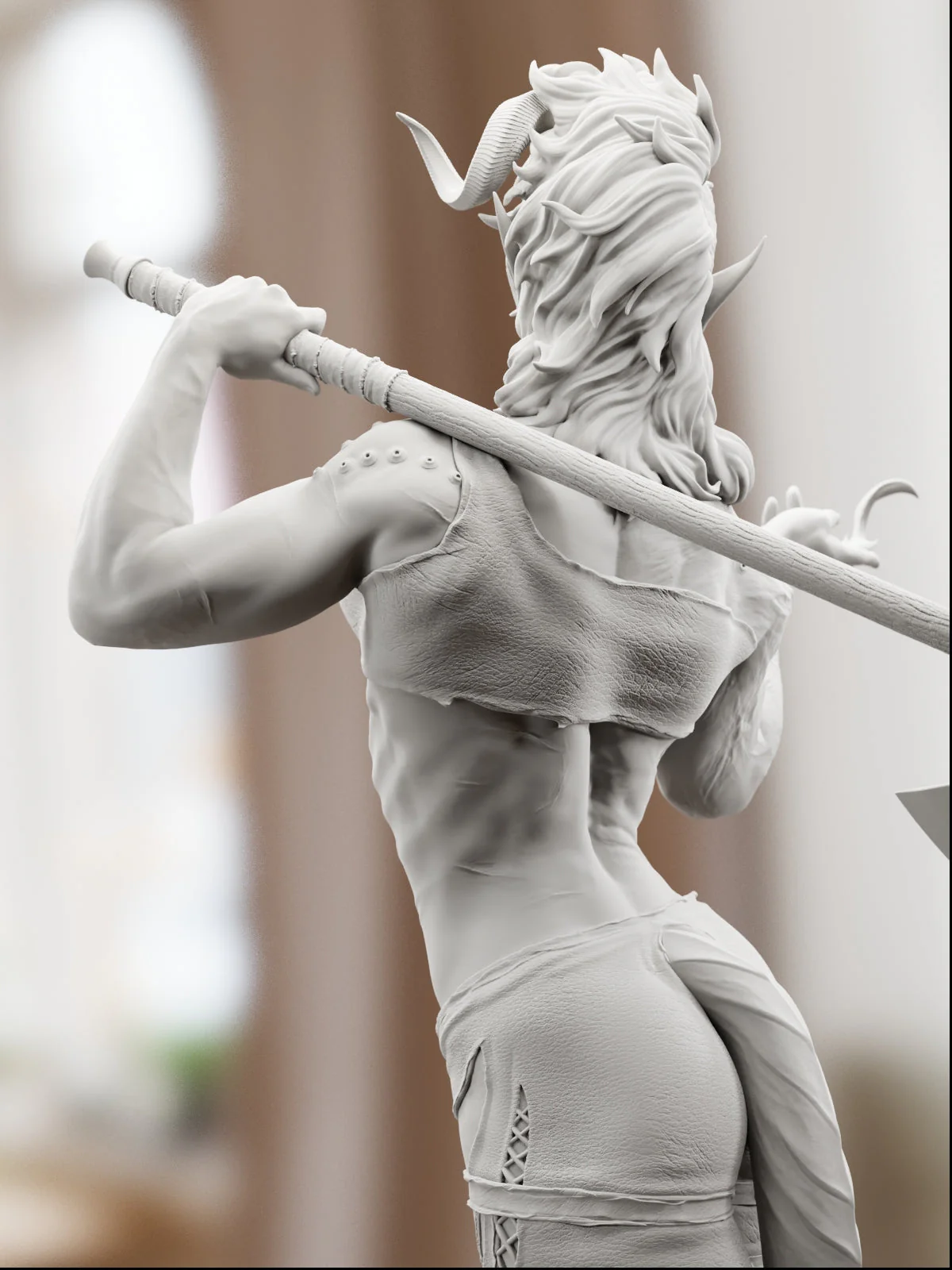 Burning Devil Karlach Statue - Image 8