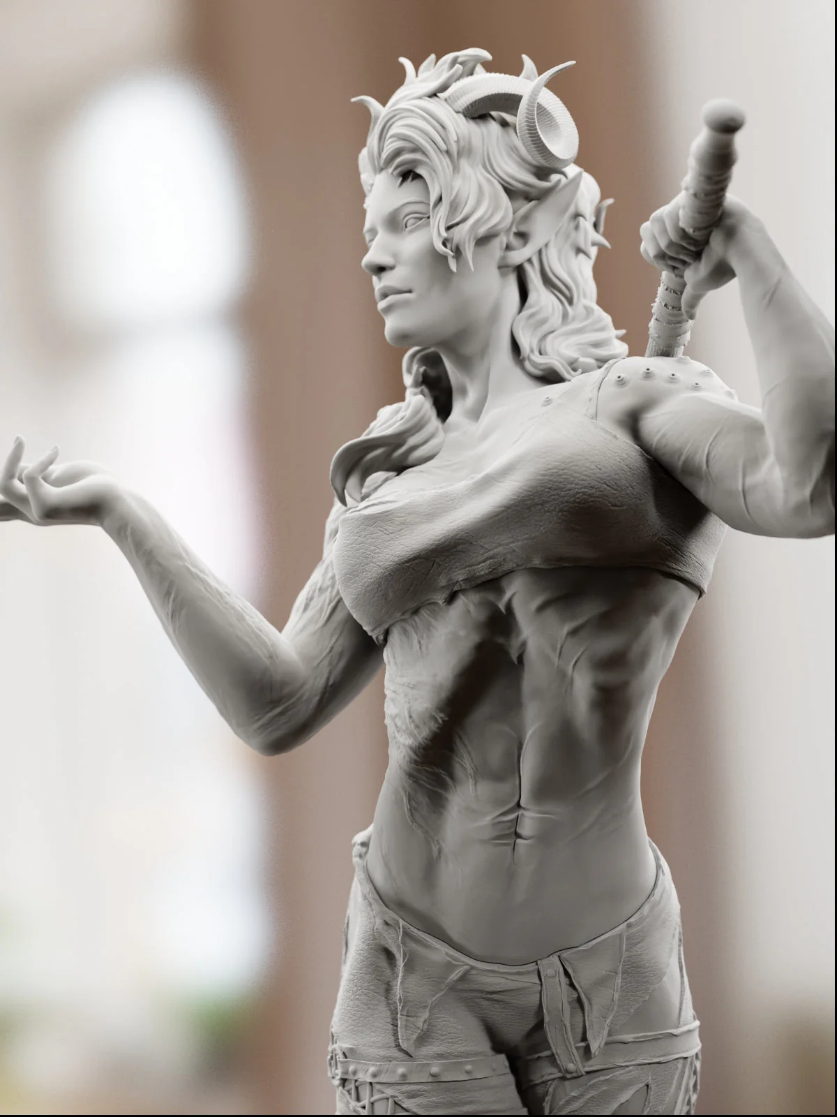 Burning Devil Karlach Statue - Image 9