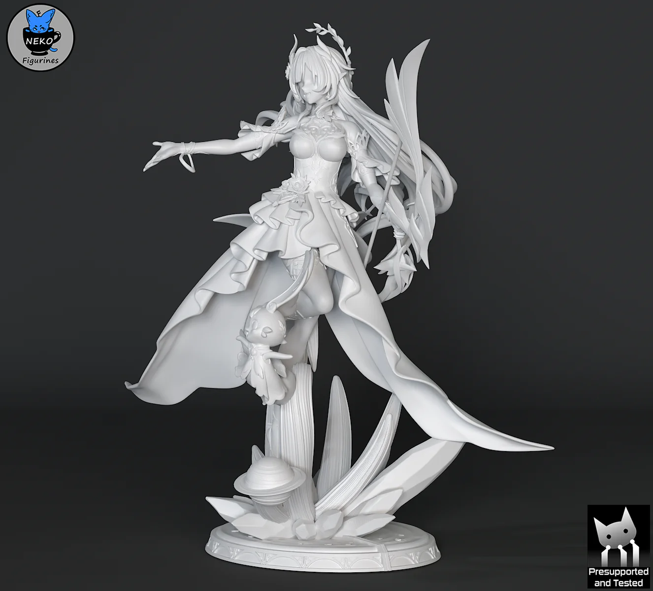 Celestial Songstress Statue - Image 12