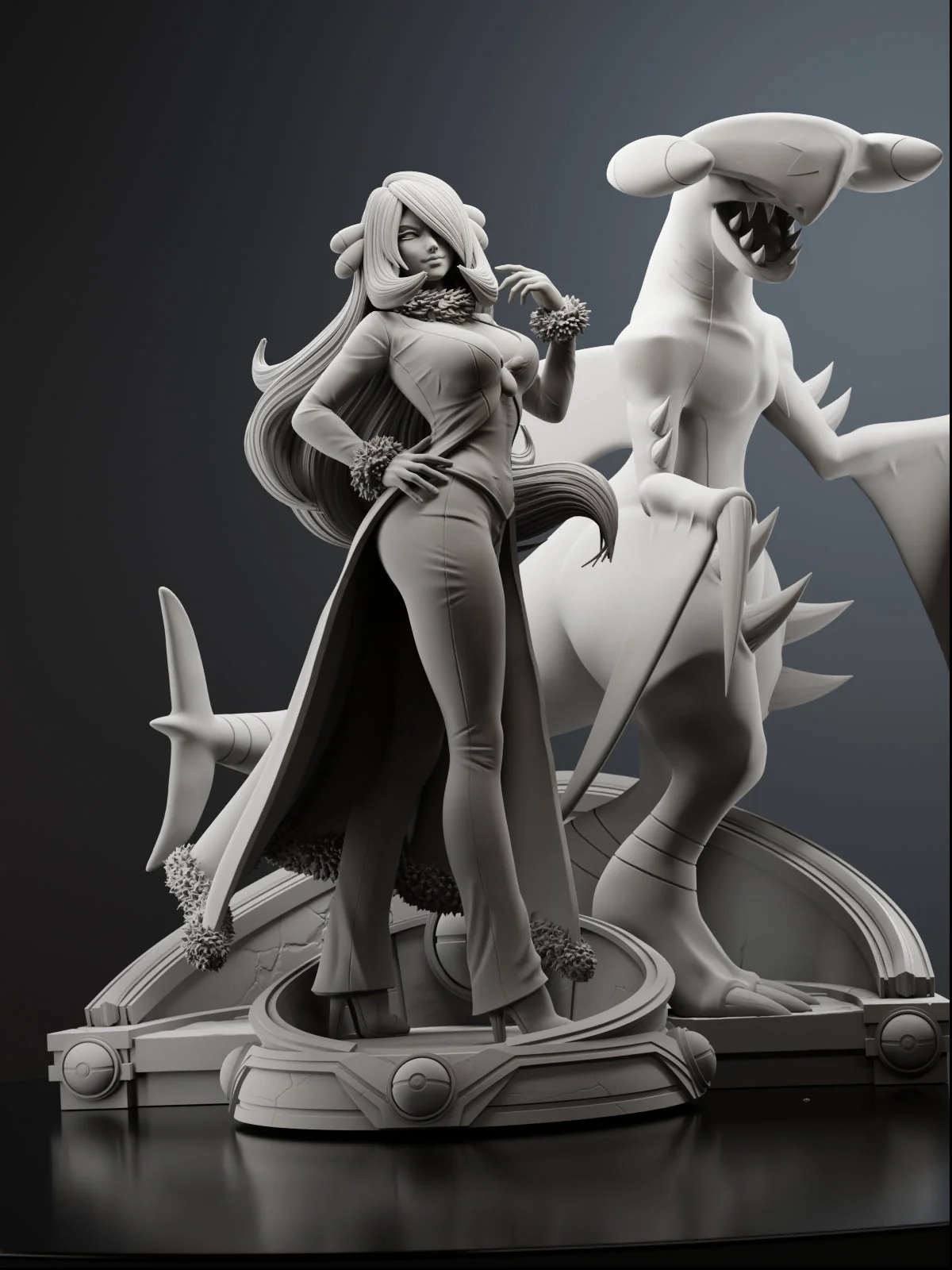 Champion of Sinnoh Statue - Image 11