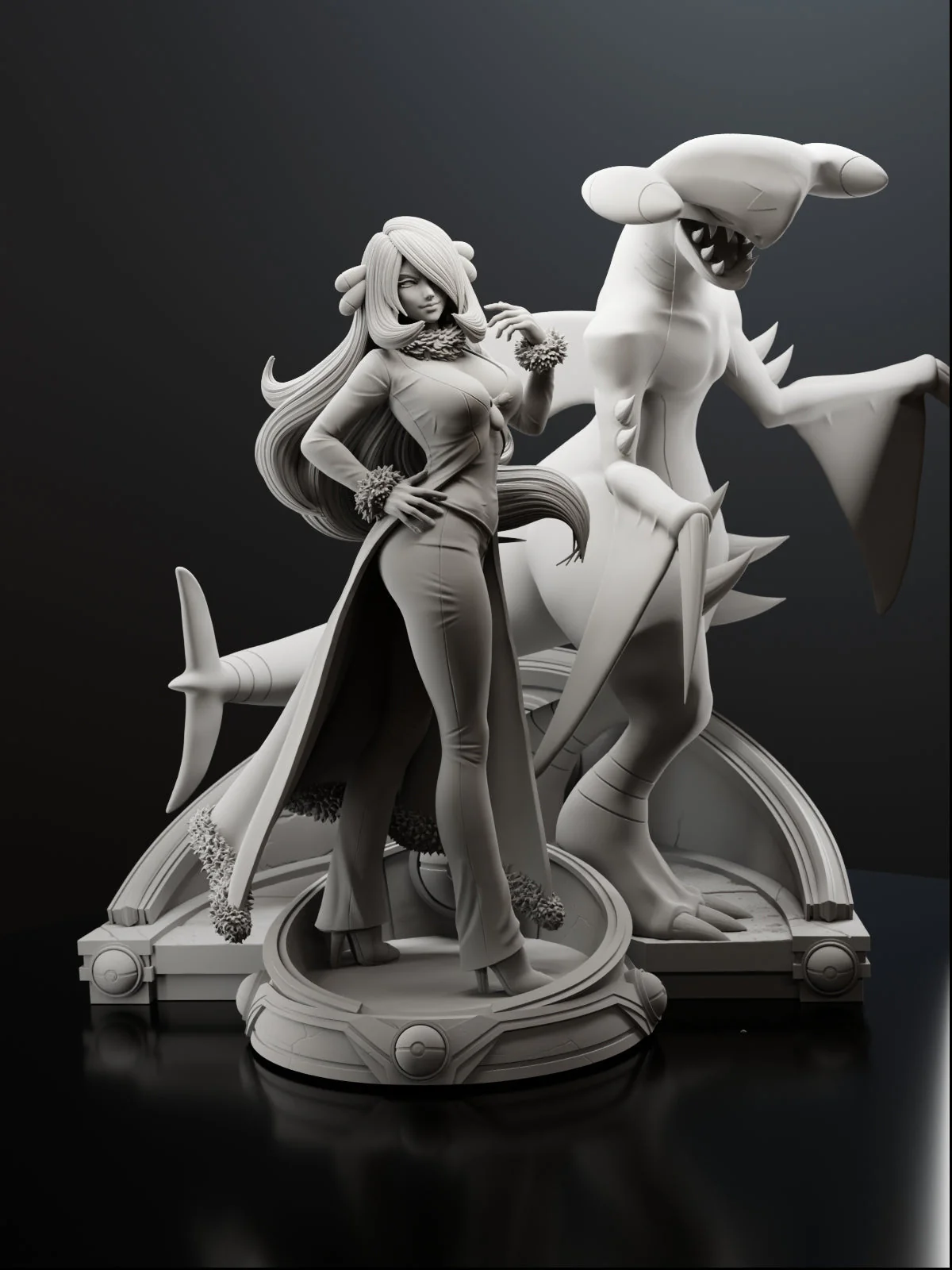Champion of Sinnoh Statue - Image 15