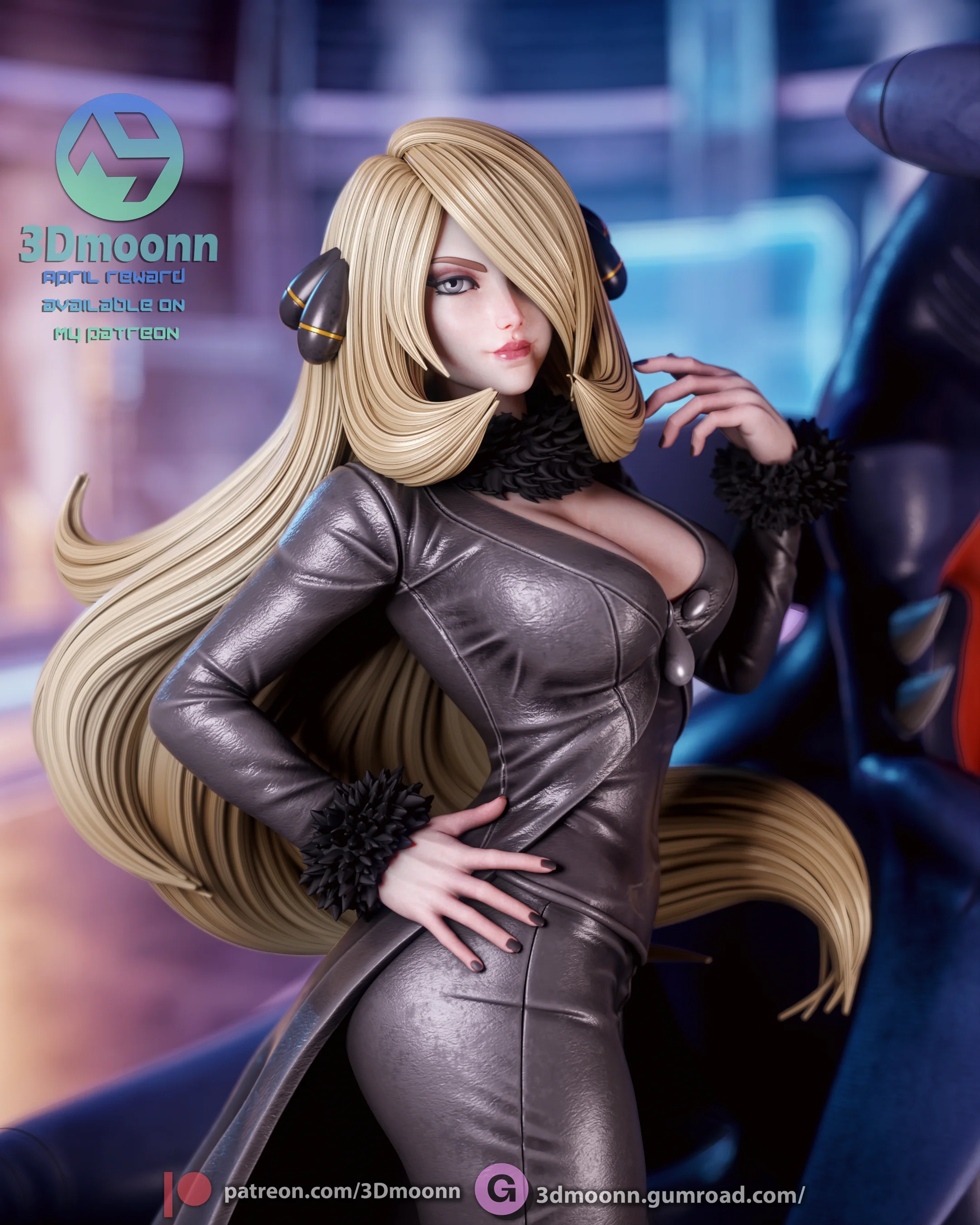 Champion of Sinnoh Statue - Image 2