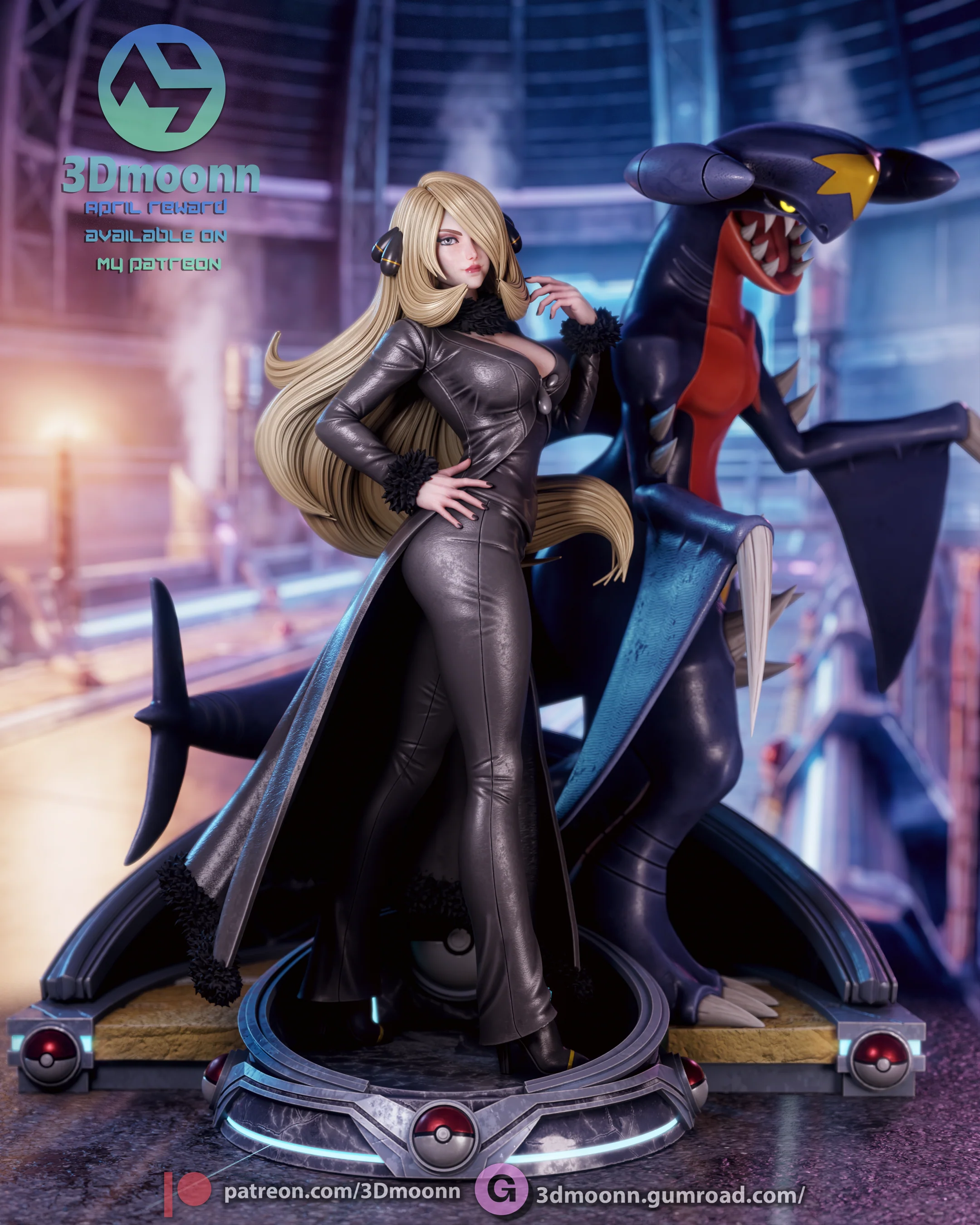 Champion of Sinnoh Statue - Image 4
