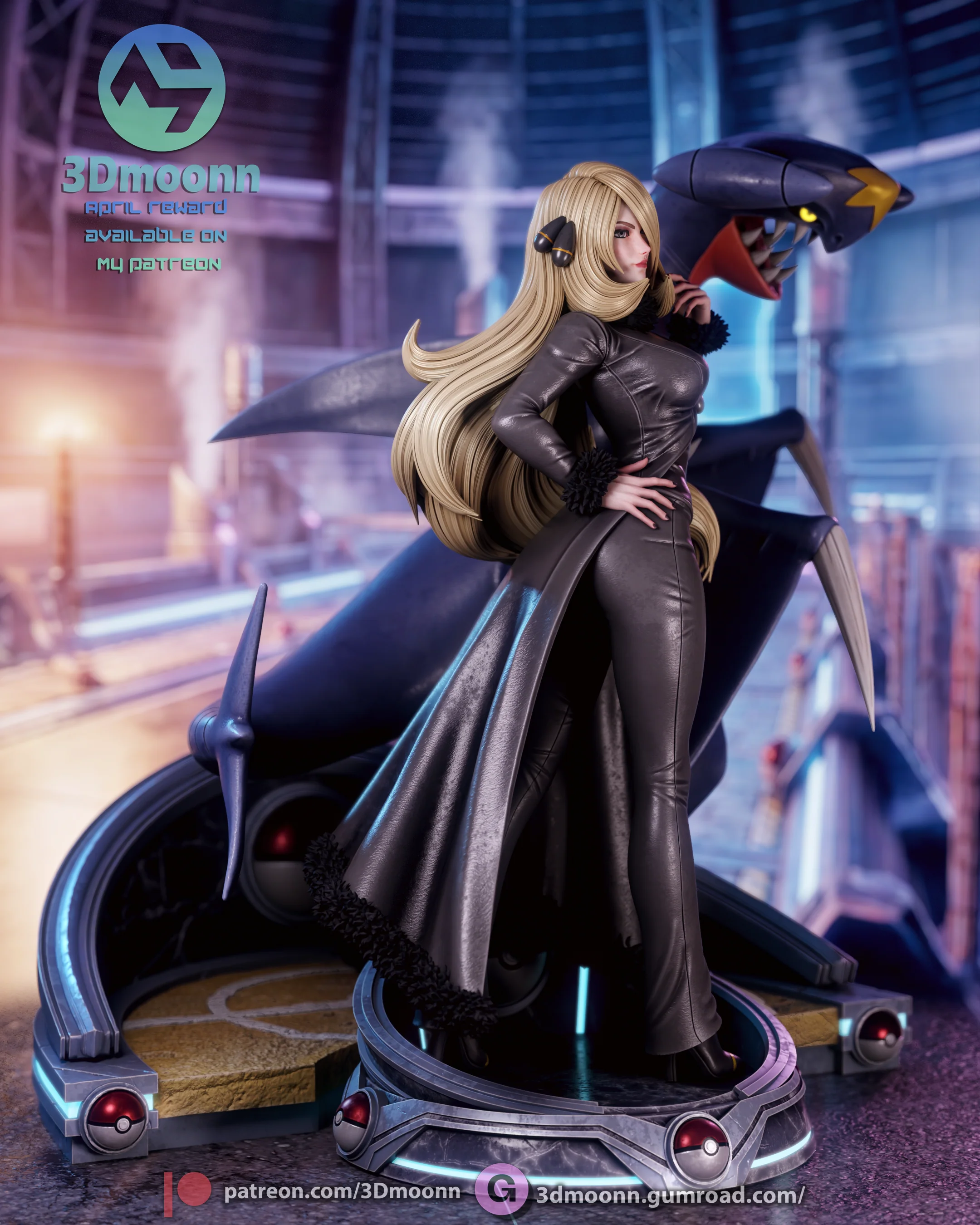 Champion of Sinnoh Statue - Image 5
