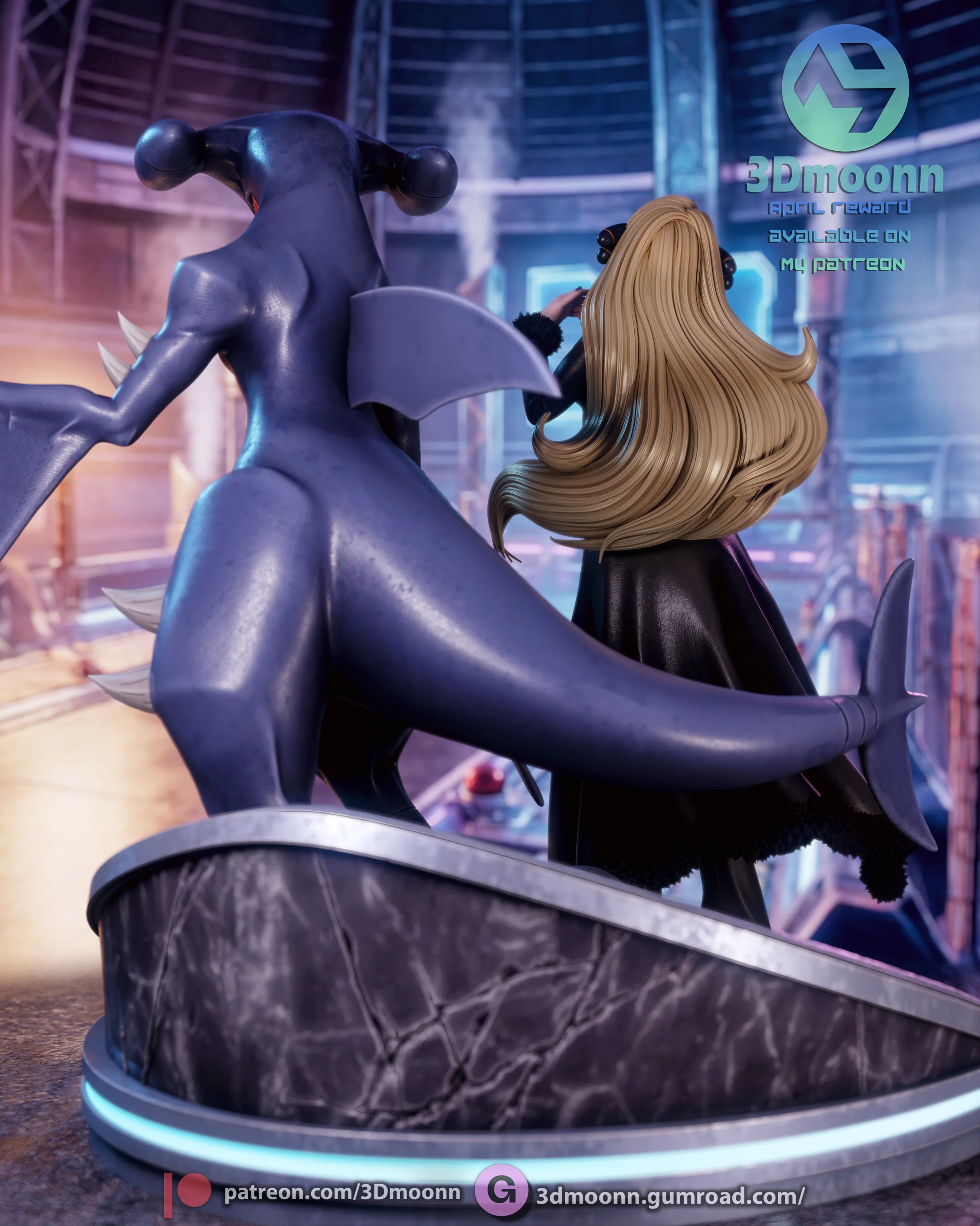 Champion of Sinnoh Statue - Image 7