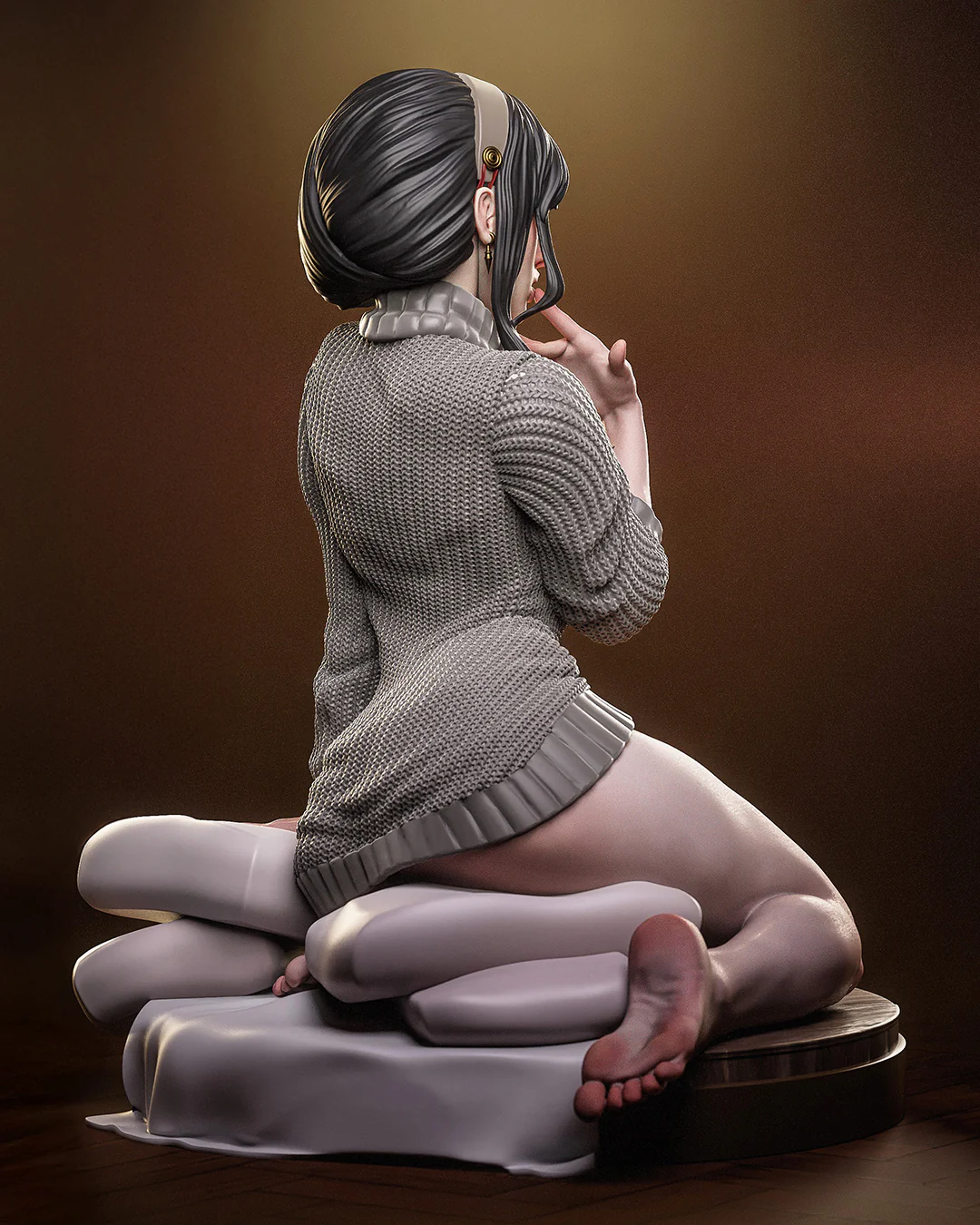 Cozy Thorn Princess Statue - Image 5