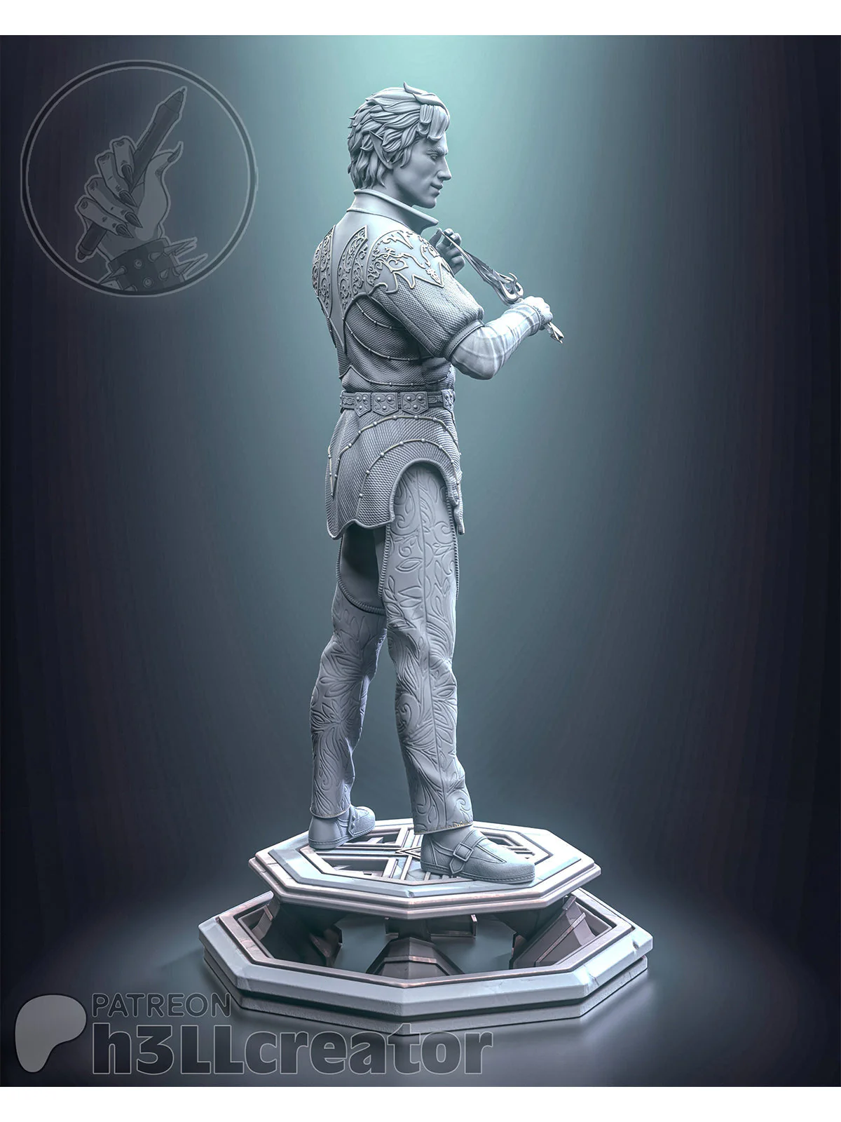 Cunning Astarion - Baldur's Gate 3 Statue - Image 3