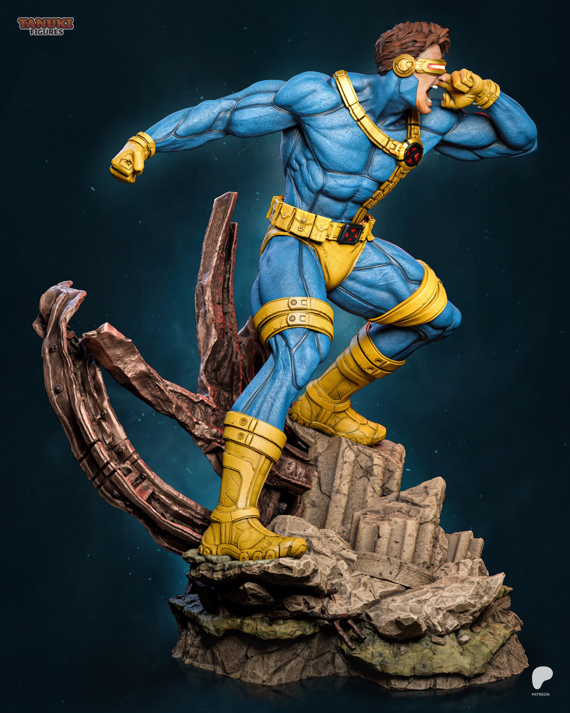 X-Men Leader Cyclops Statue - Image 7