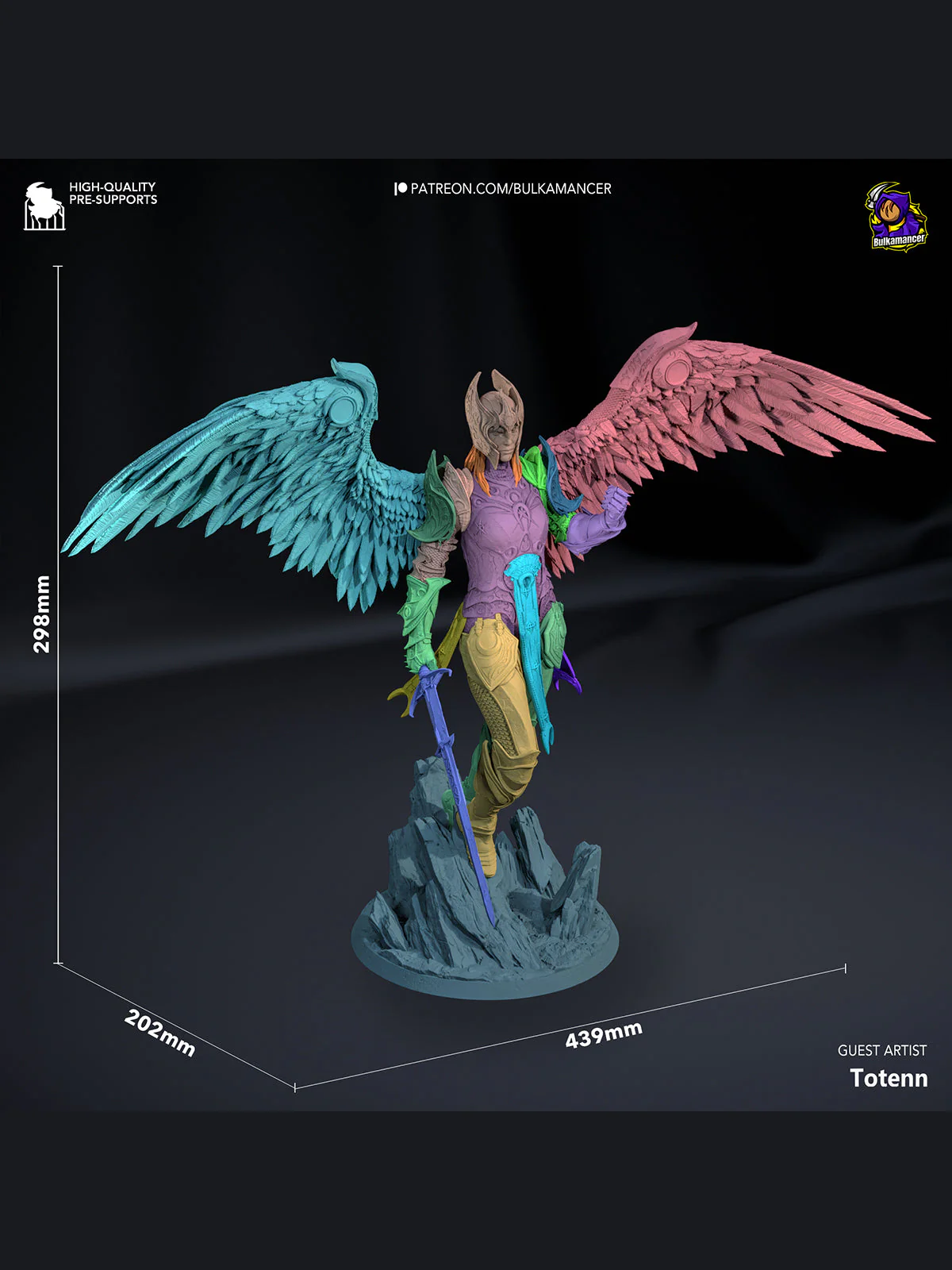 Dame Aylin - Baldur's Gate 3 Statue - Image 9