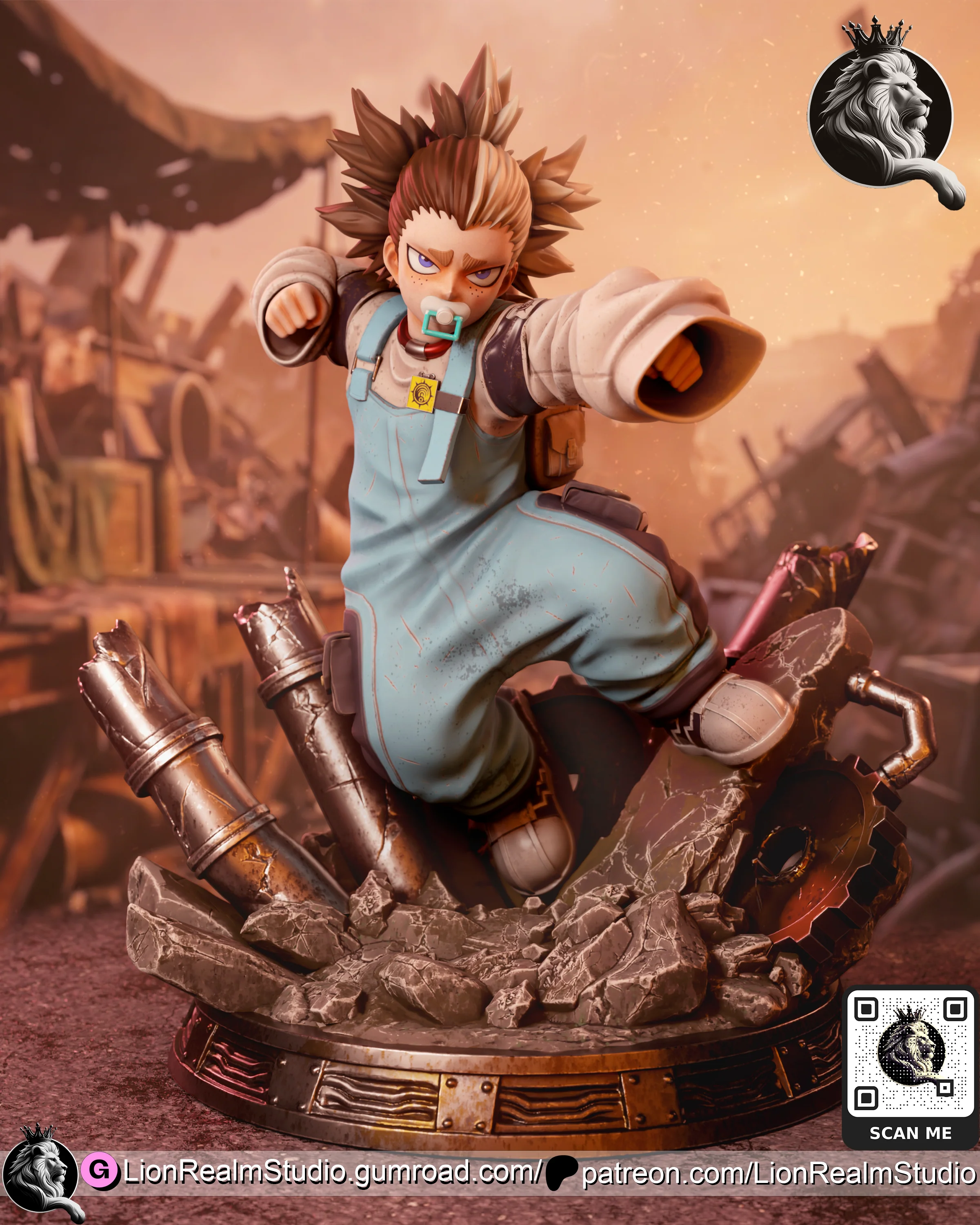 Dear Santa Statue - Image 3