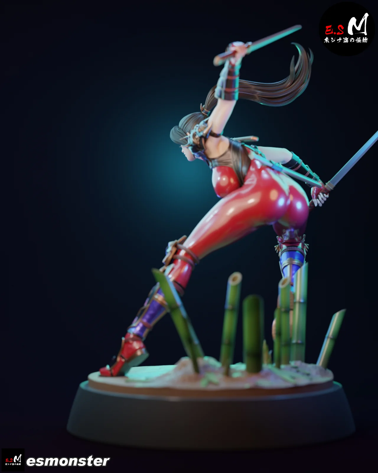 Demon Hunter Ninja Statue - Image 11