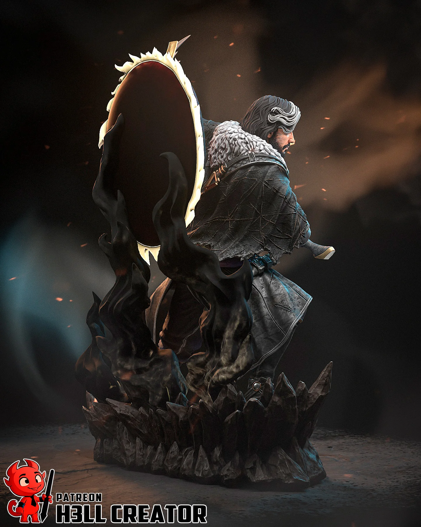 Eclipse Blade Verso Statue - Image 6