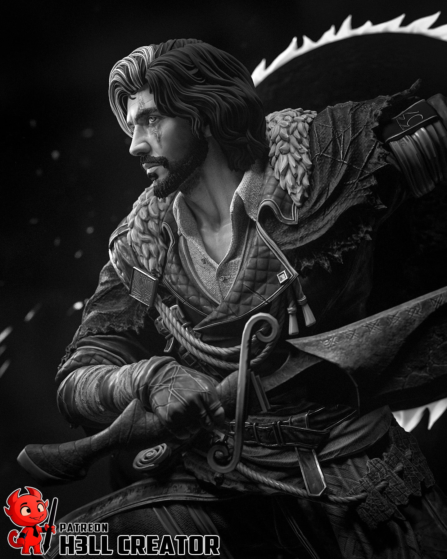 Eclipse Blade Verso Statue - Image 8