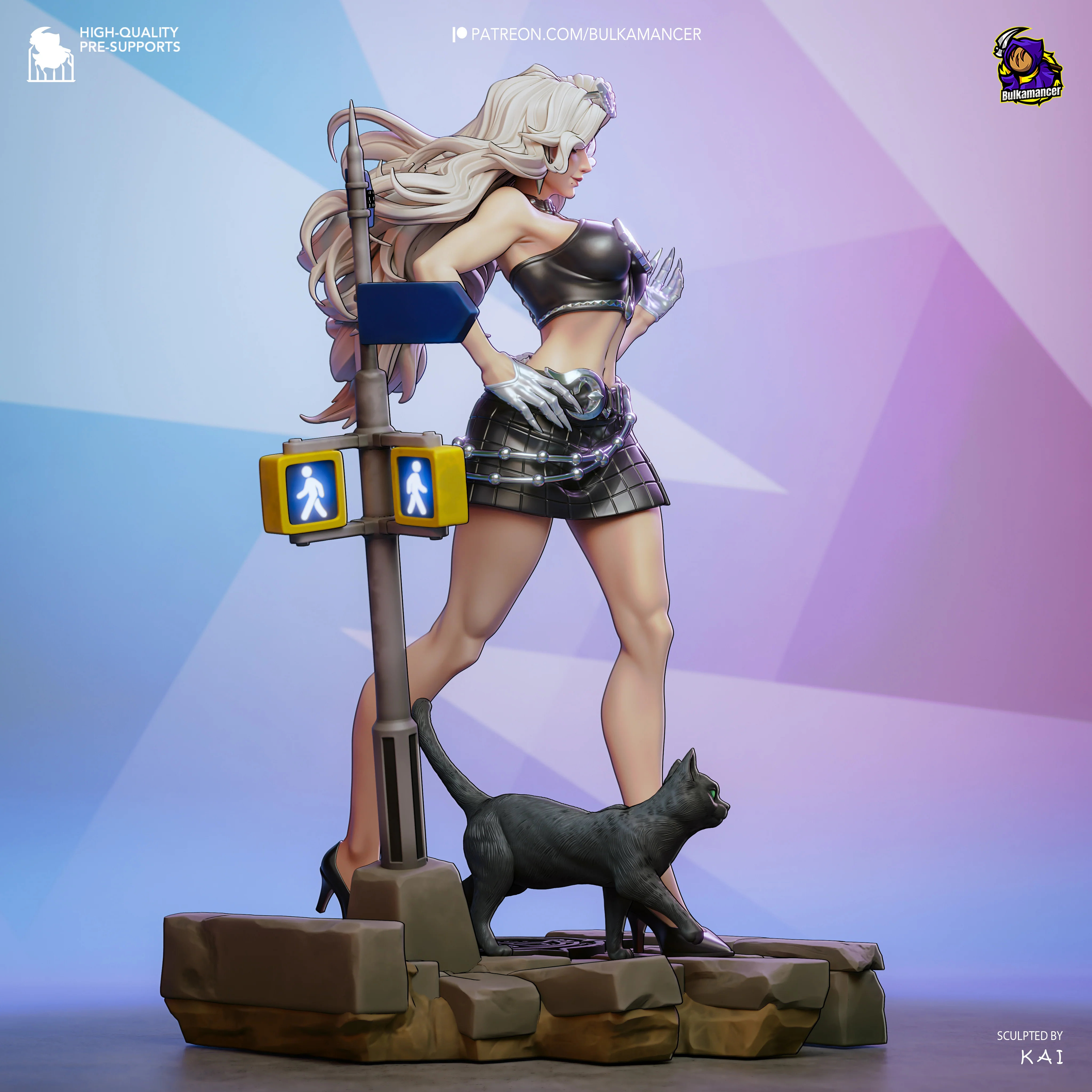 Felicia The Black Cat Statue - Image 4