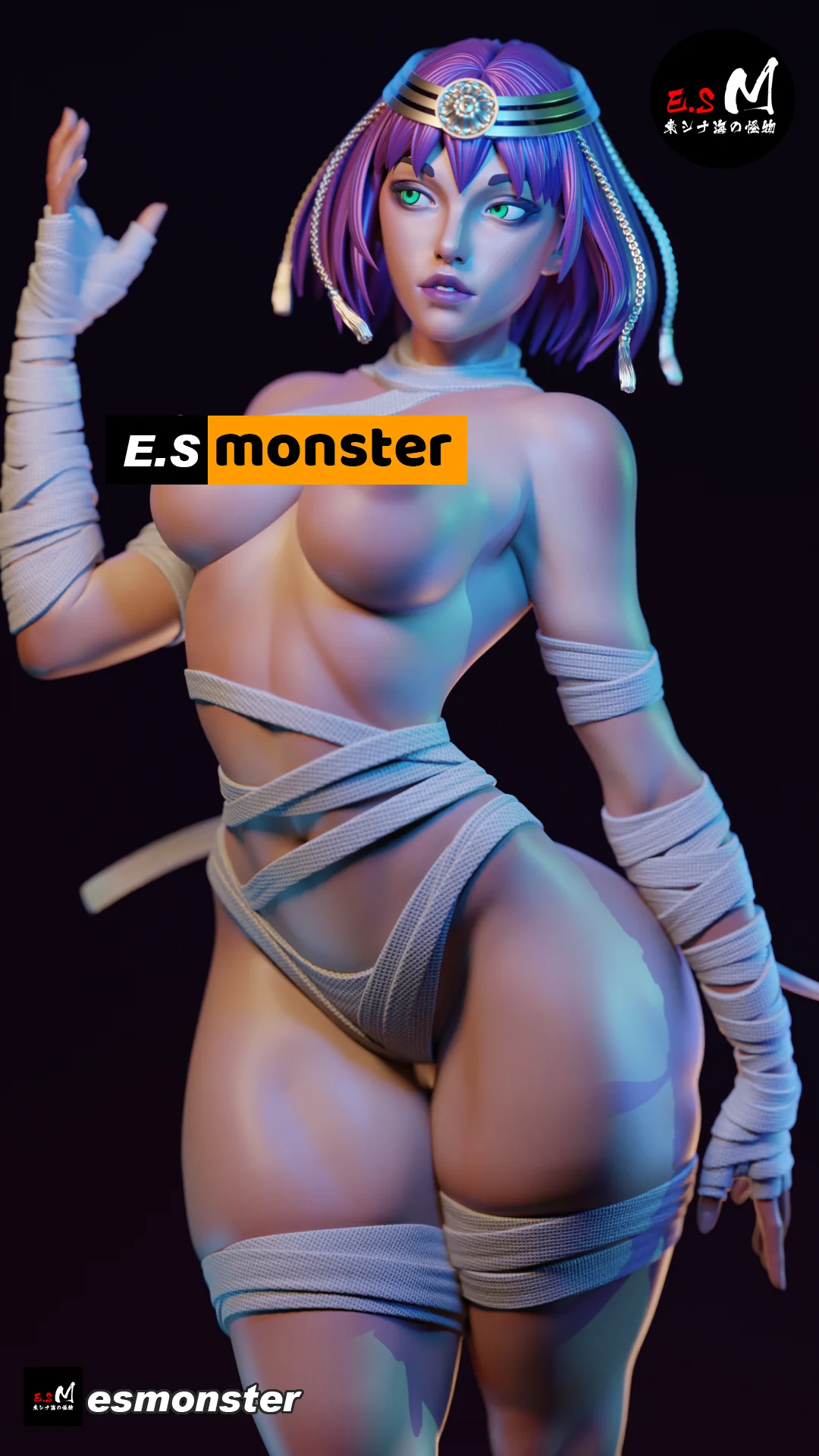 Fortune Teller Fighter Statue - Image 10