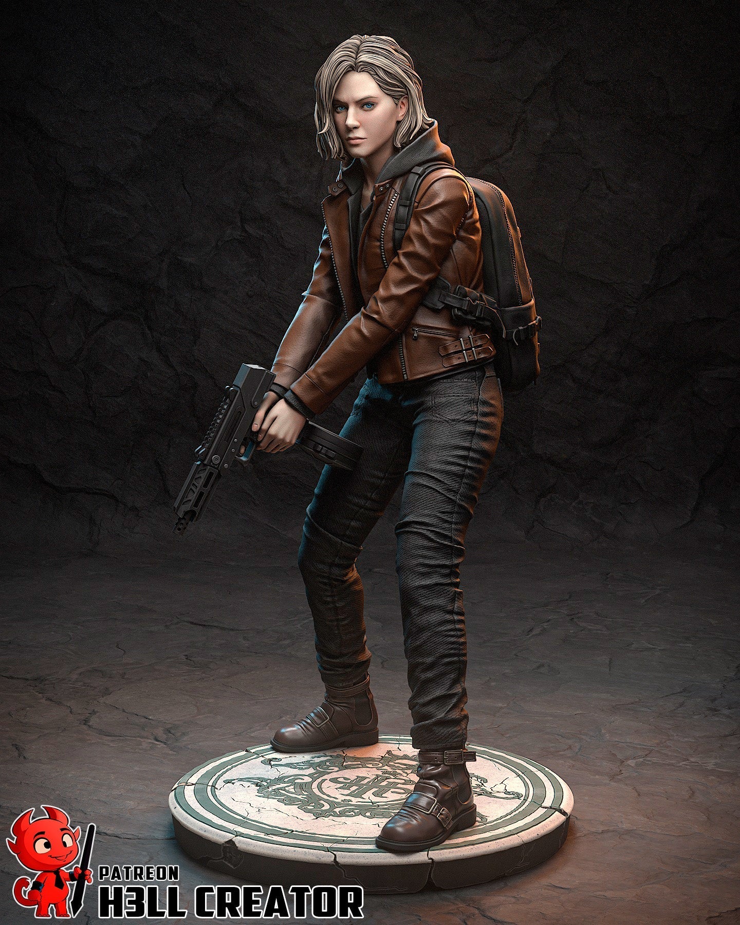 G. Ashcroft - F.B.I. Statue - Image 3