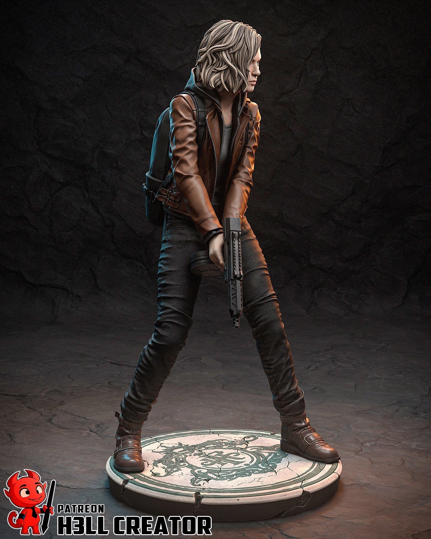 G. Ashcroft - F.B.I. Statue - Image 4