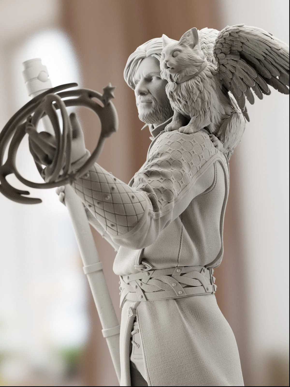 Gale - Baldur's Gate 3 Statue - Image 7