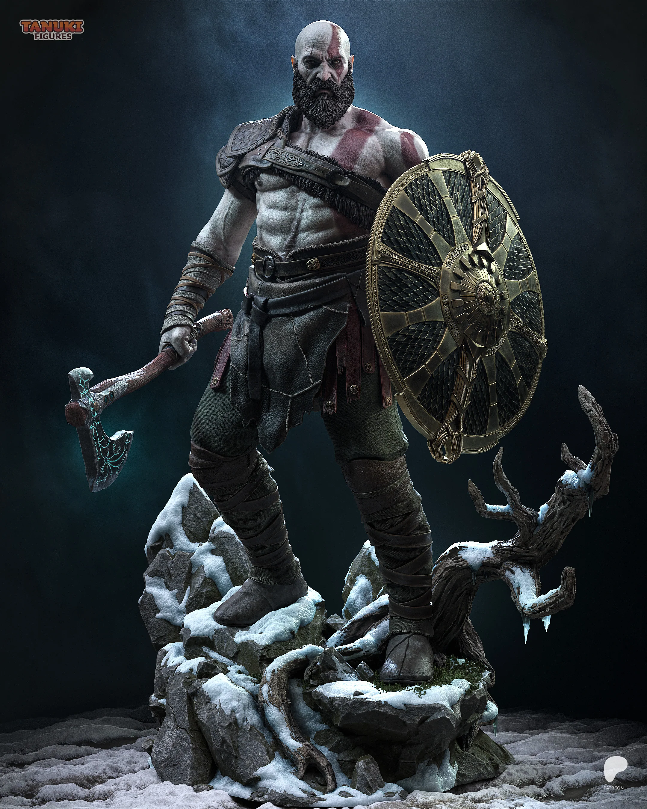 Ghost of Sparta Statue - Image 3