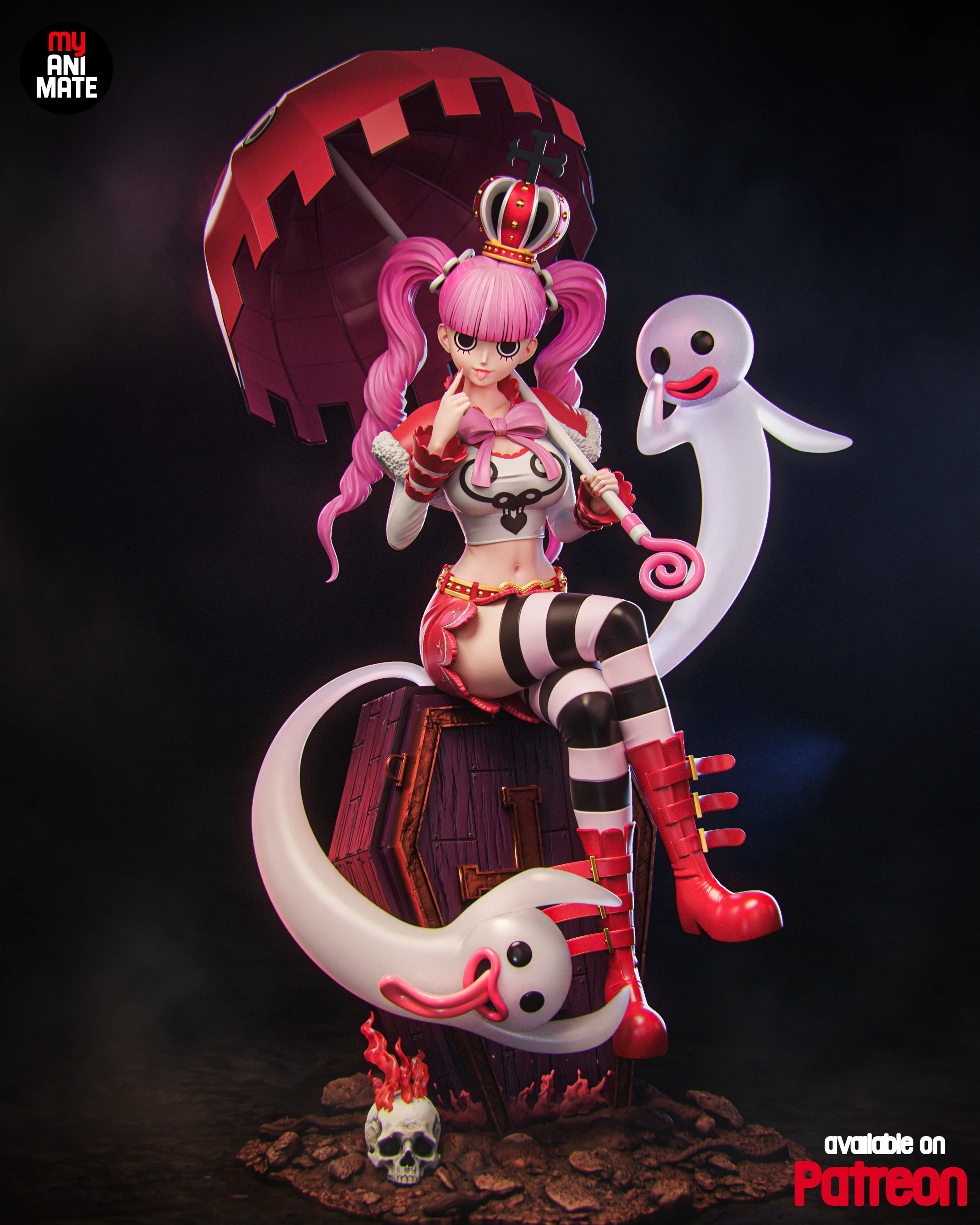The Hollow-Hollow Girl Statue - Image 3