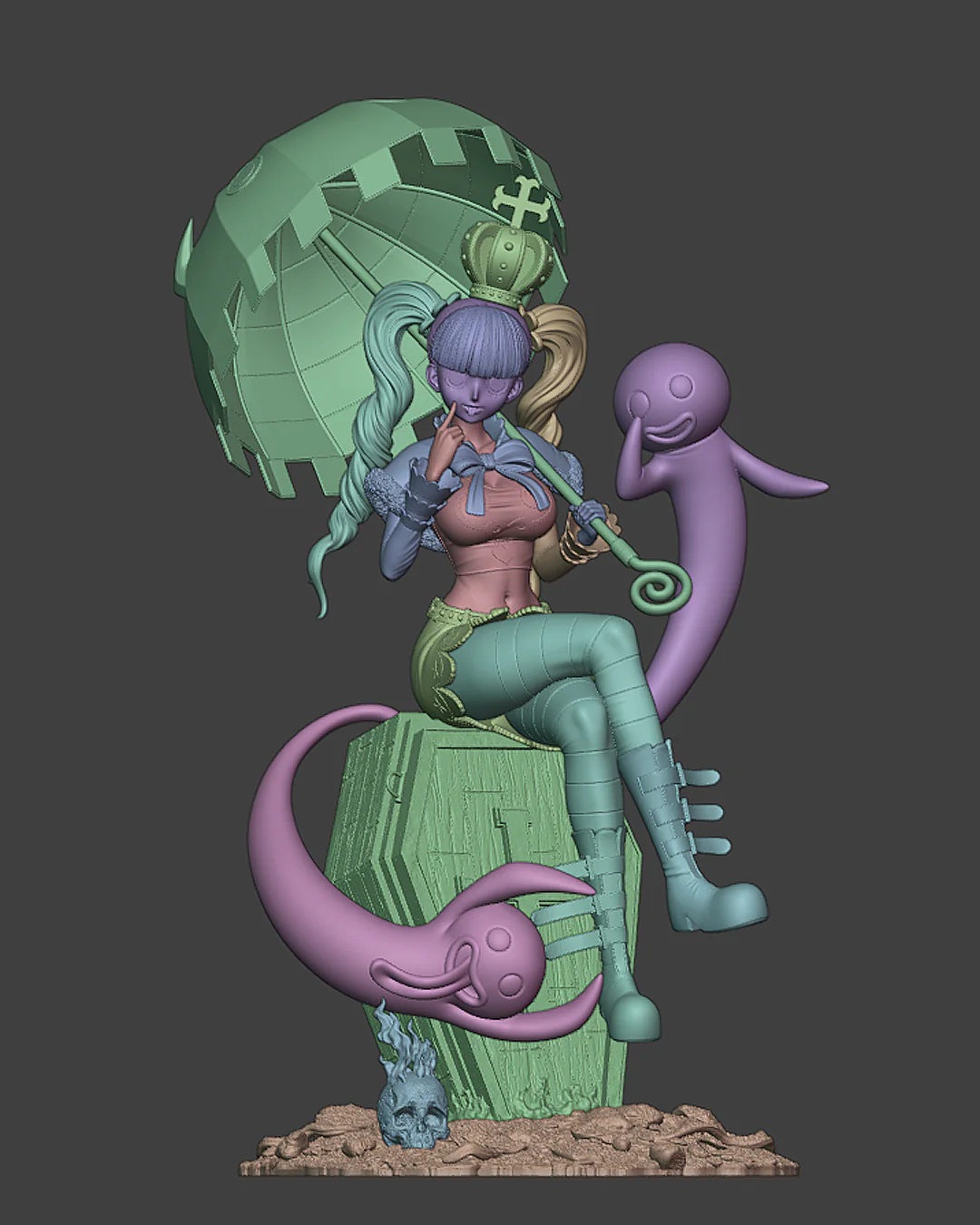 The Hollow-Hollow Girl Statue - Image 7