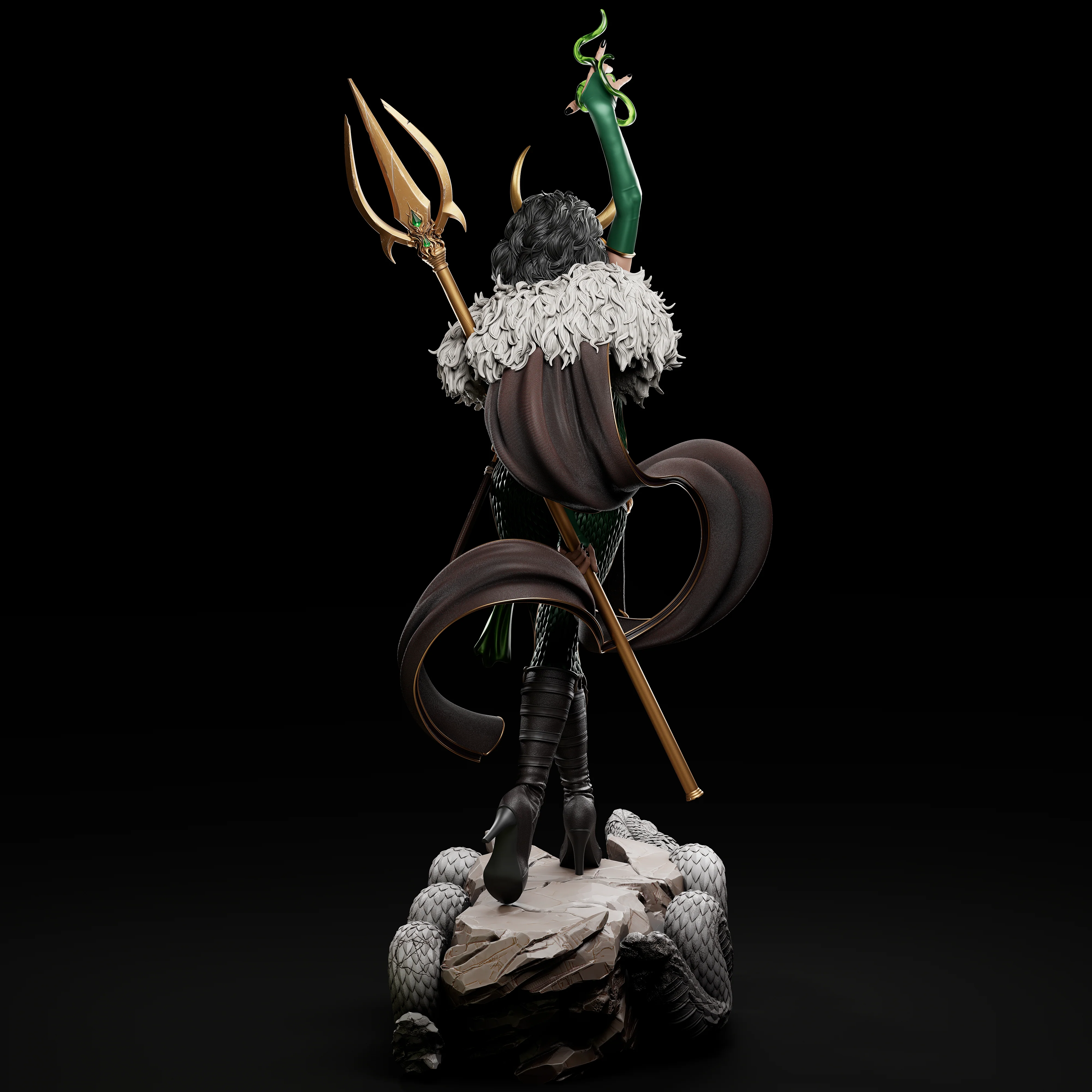 Goddess of Mischief Statue - Image 8