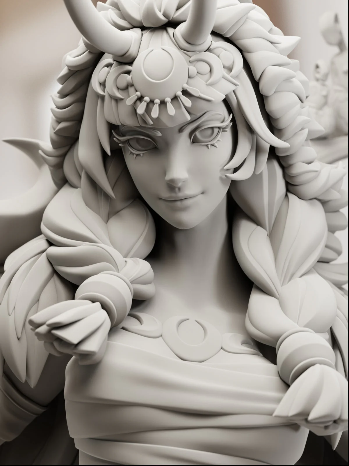 Goddess of the Hunt Statue - Image 19