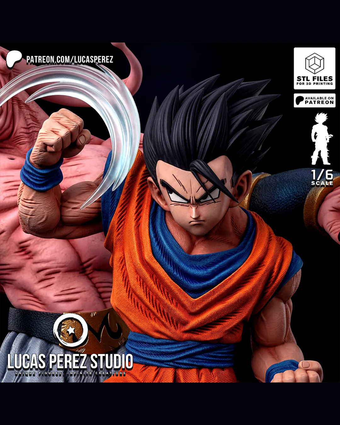 Gohan VS Buu Statue - Image 19