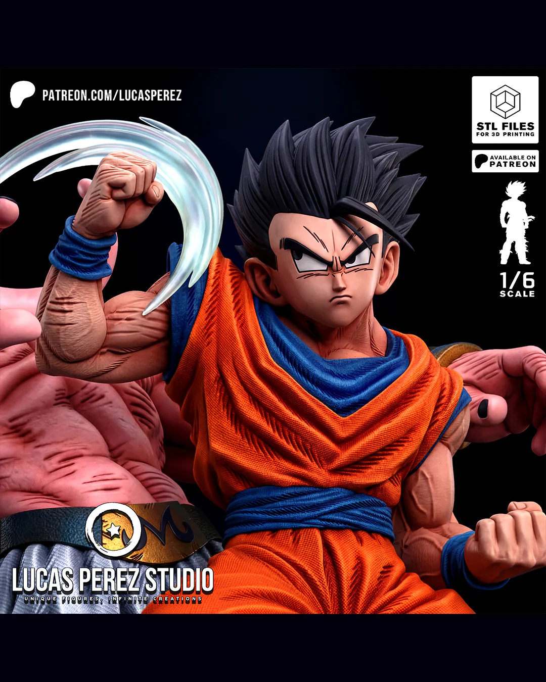 Gohan VS Buu Statue - Image 2