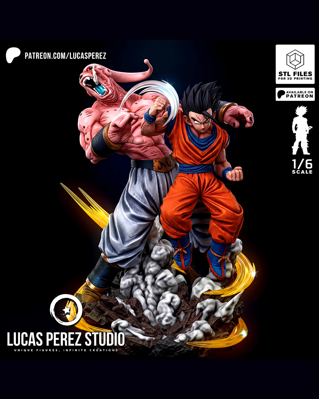 Gohan VS Buu Statue - Image 3