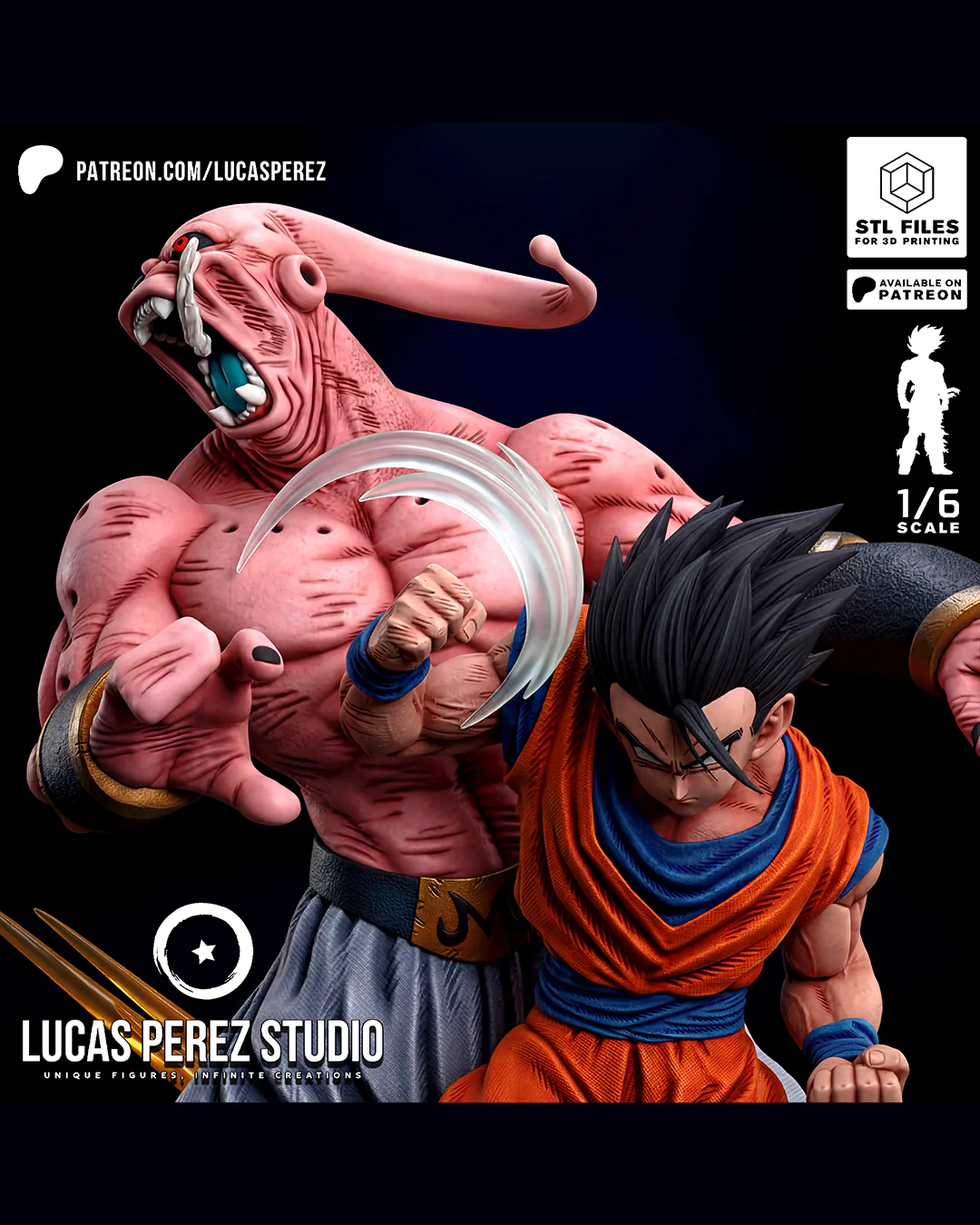 Gohan VS Buu Statue - Image 5