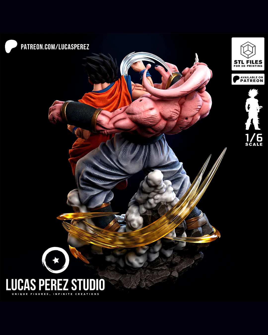 Gohan VS Buu Statue - Image 6