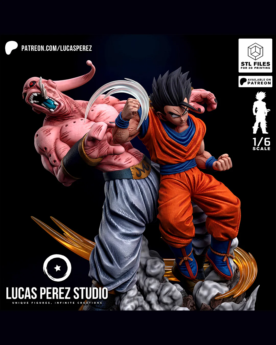 Gohan VS Buu Statue - Image 7