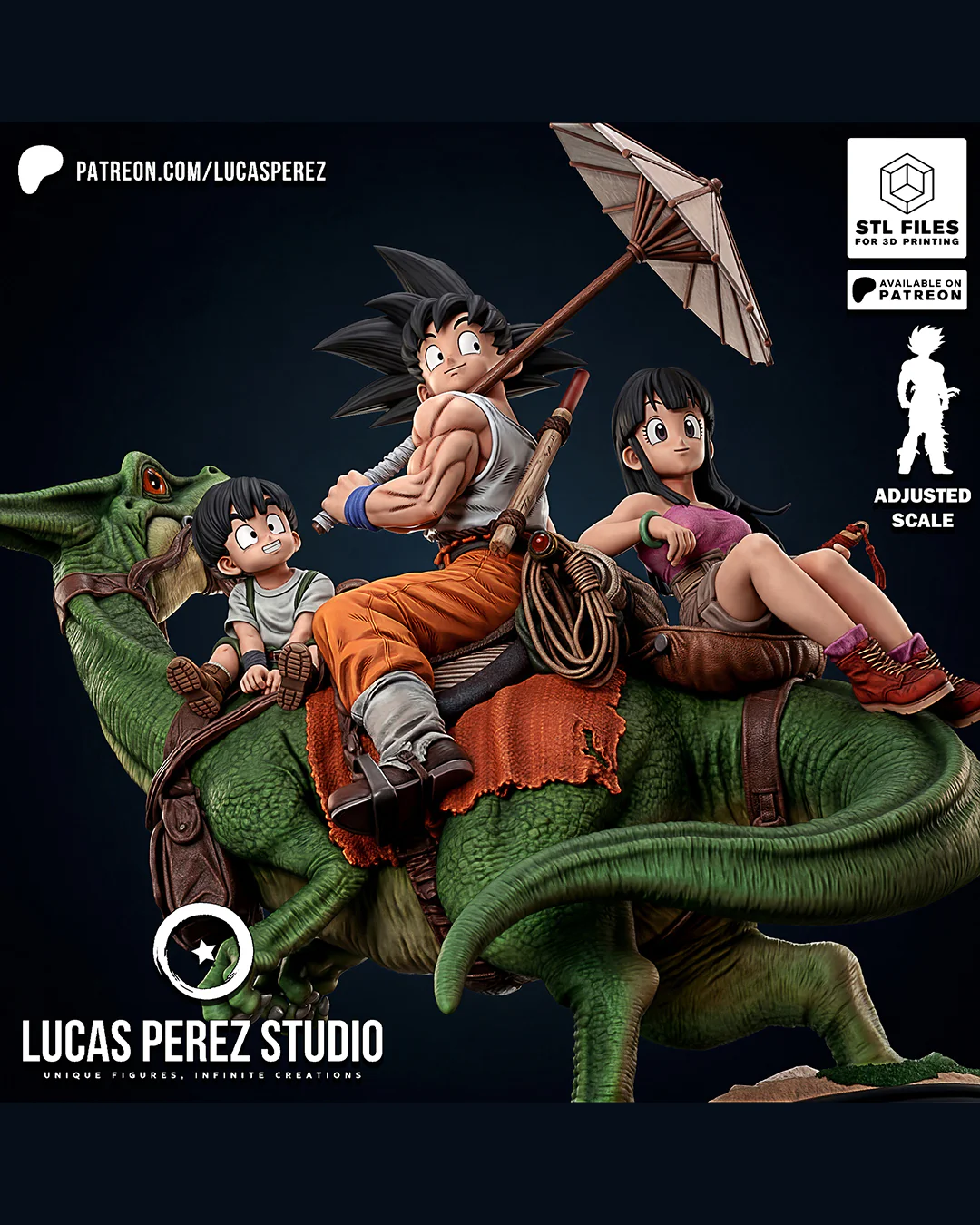 Goku Family Statue - Image 11