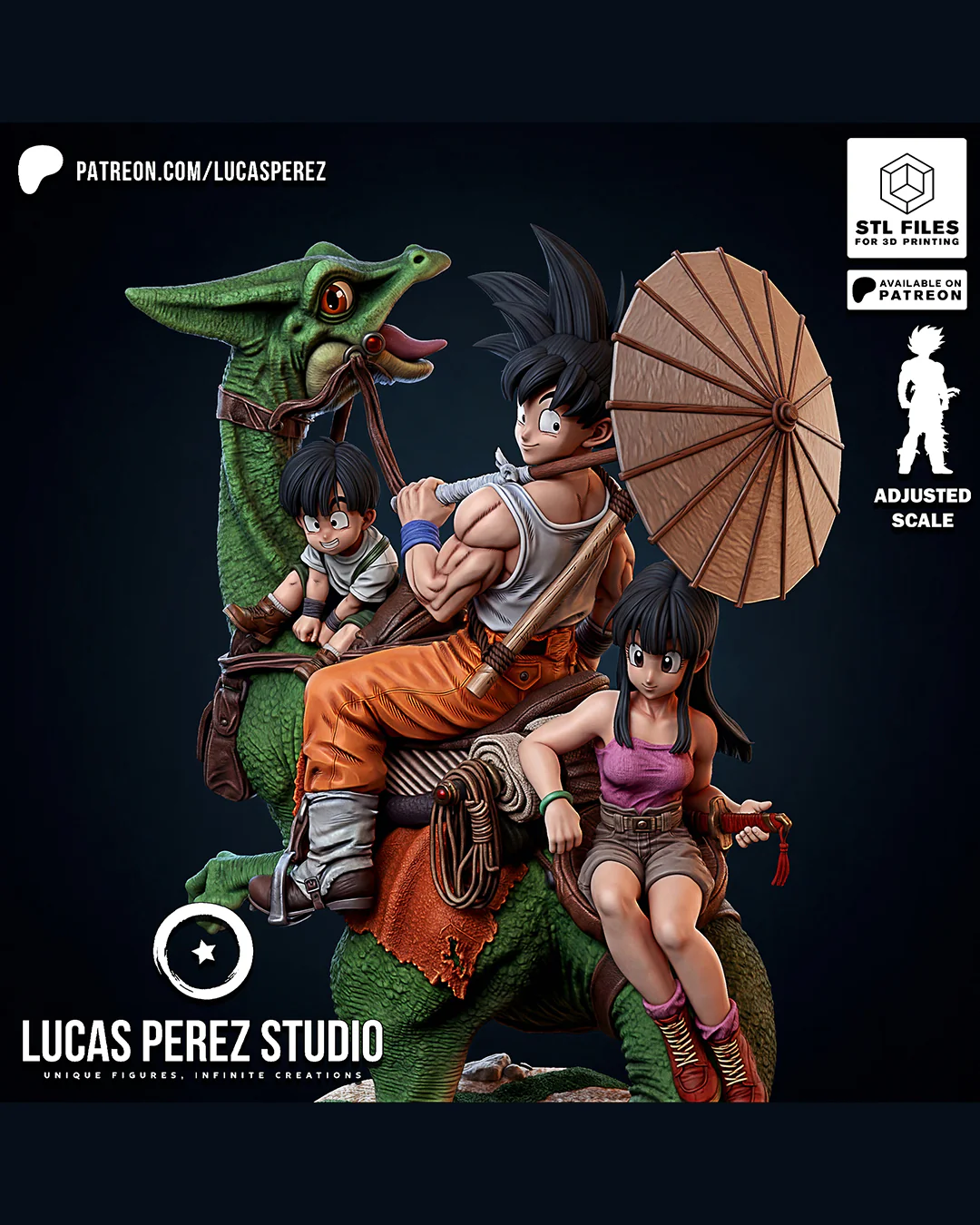 Goku Family Statue - Image 12
