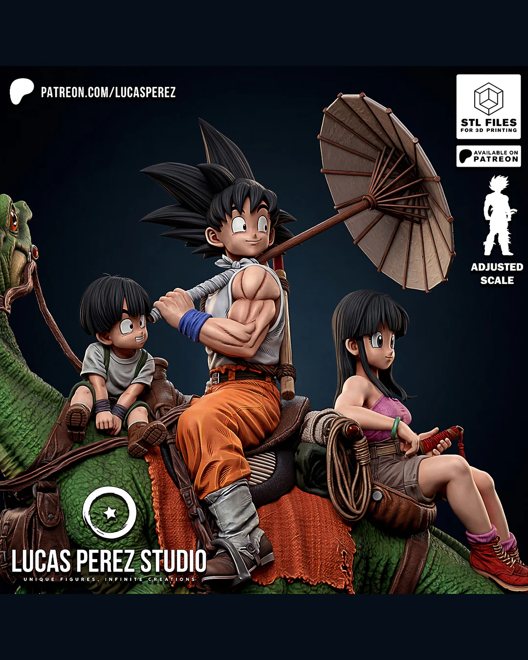 Goku Family Statue - Image 14