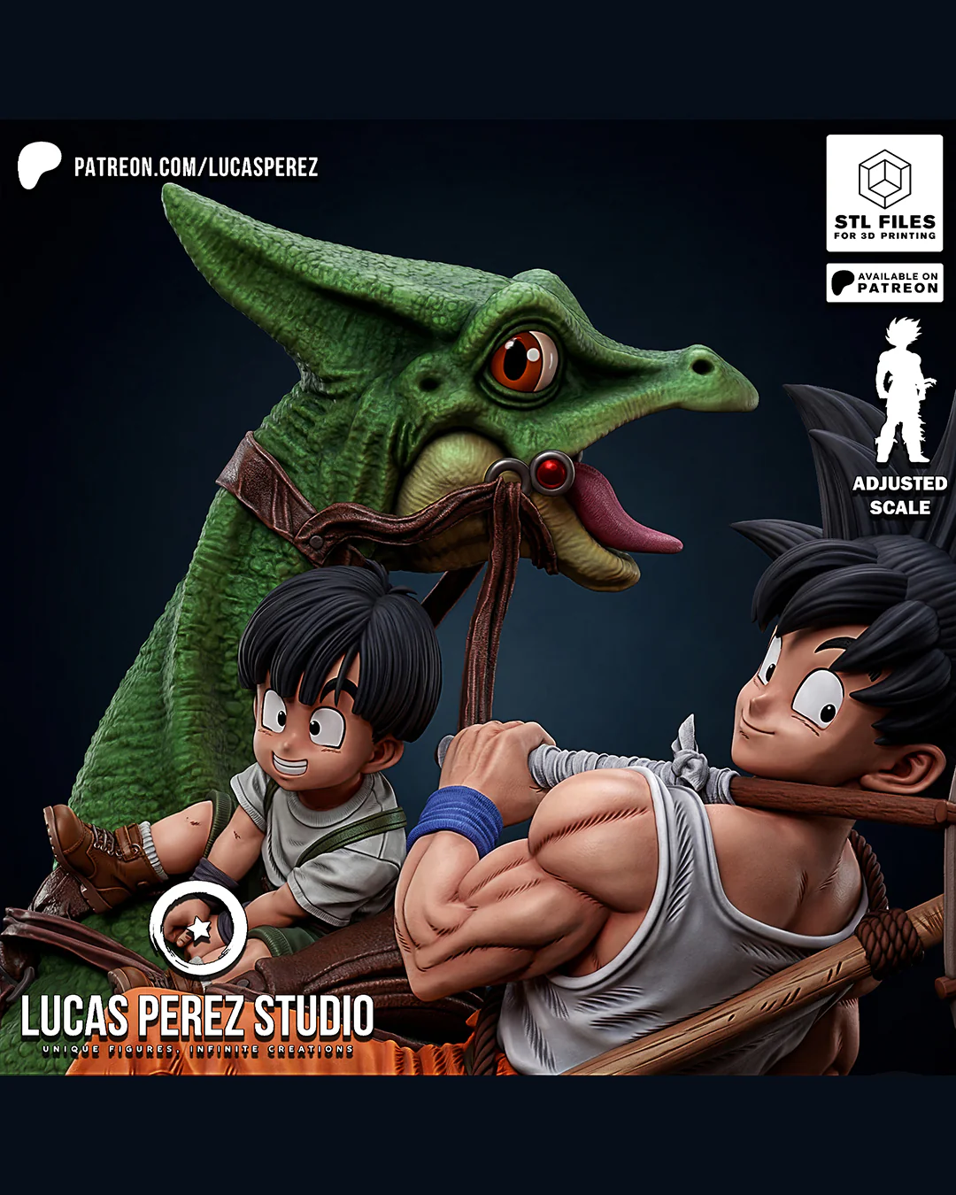 Goku Family Statue - Image 18