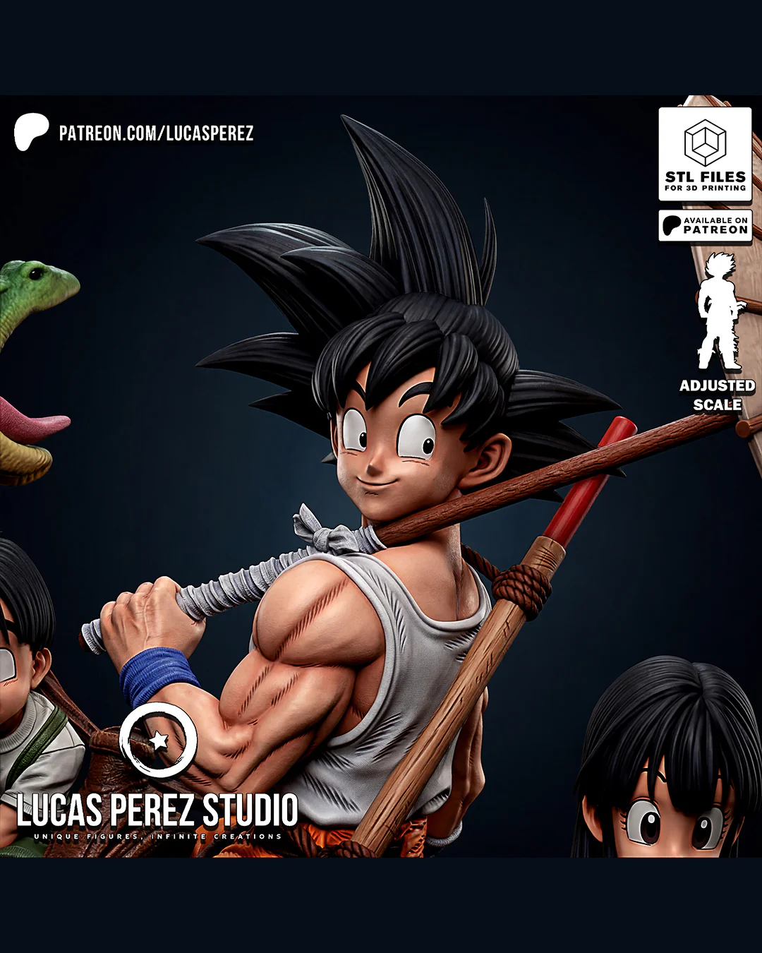 Goku Family Statue - Image 2